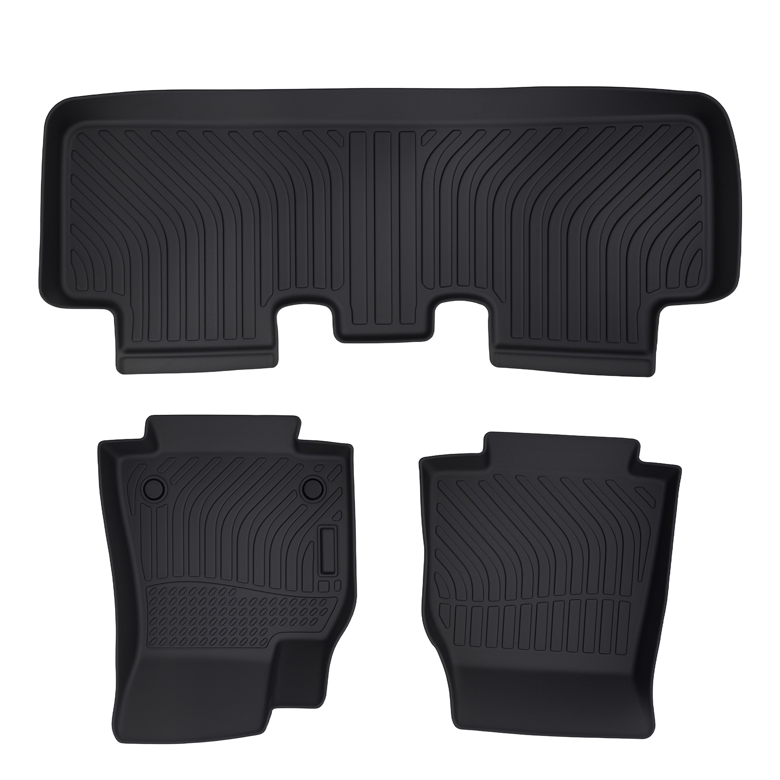 Carpet Floor Mats for Tesla Model Y 2020-2024 TPE Waterproof Floor Liners