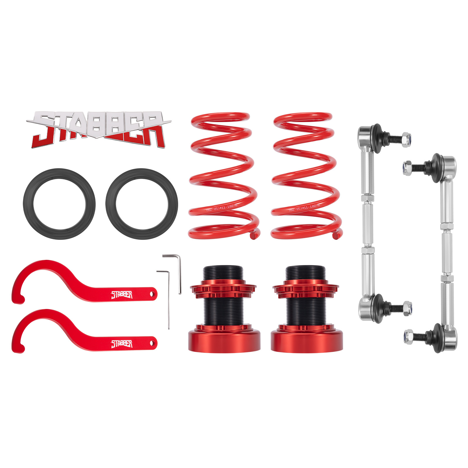 STABBER Racing Coilovers 24 Way Damper Struts Kits for Ford Focus ST 2013-2018