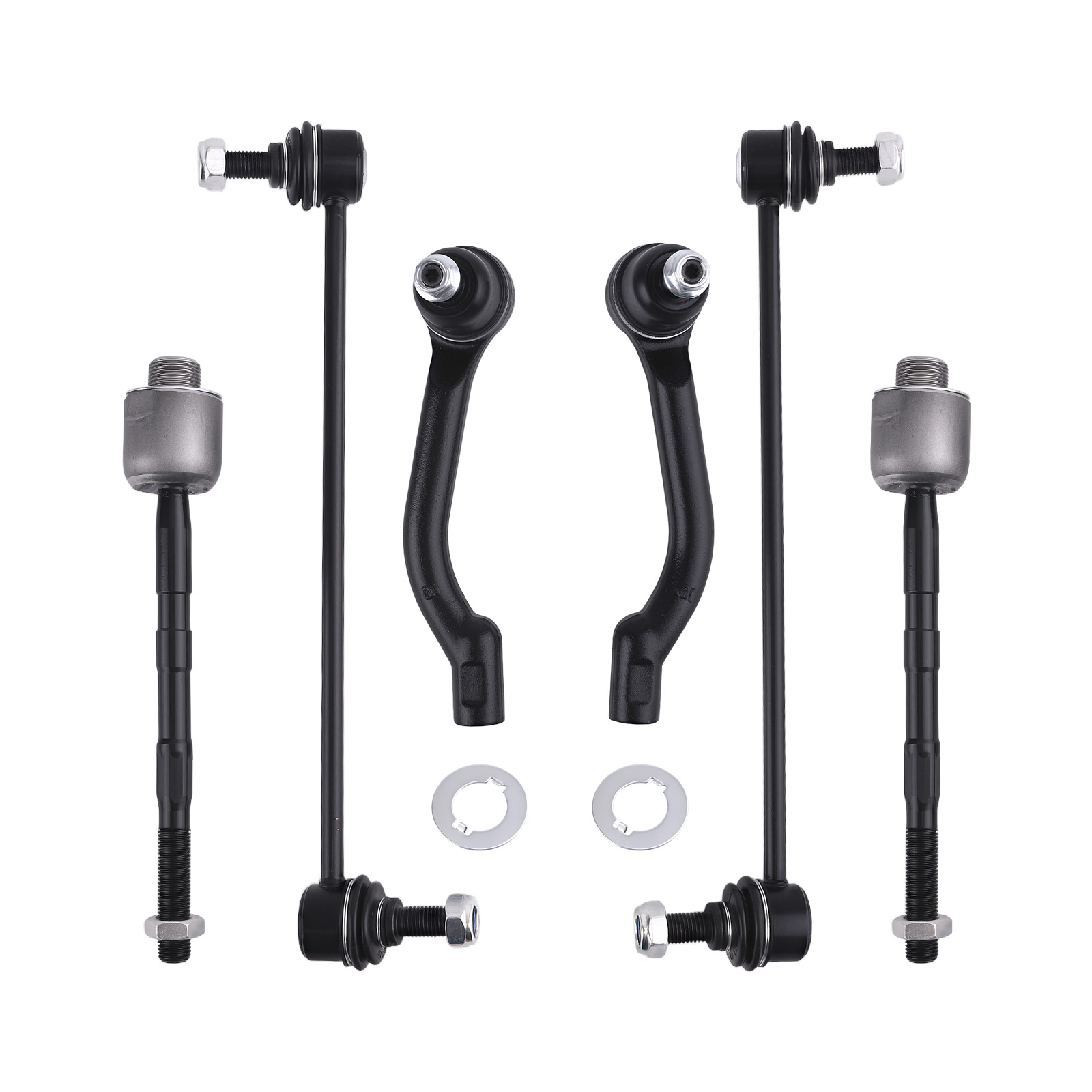 Front Lower Ball Joint Control Arm Tie Rod For Nissan Rogue 2008-2013 2014 2015