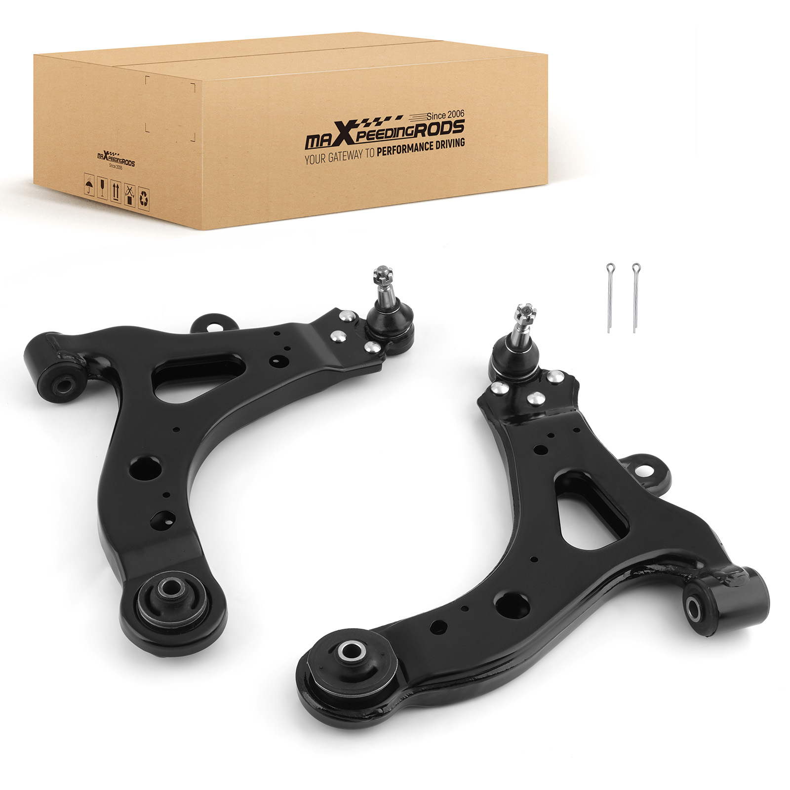 2x Front Lower Control Arms w/Ball Joint For 1998-1999 Chevy Lumina K621351