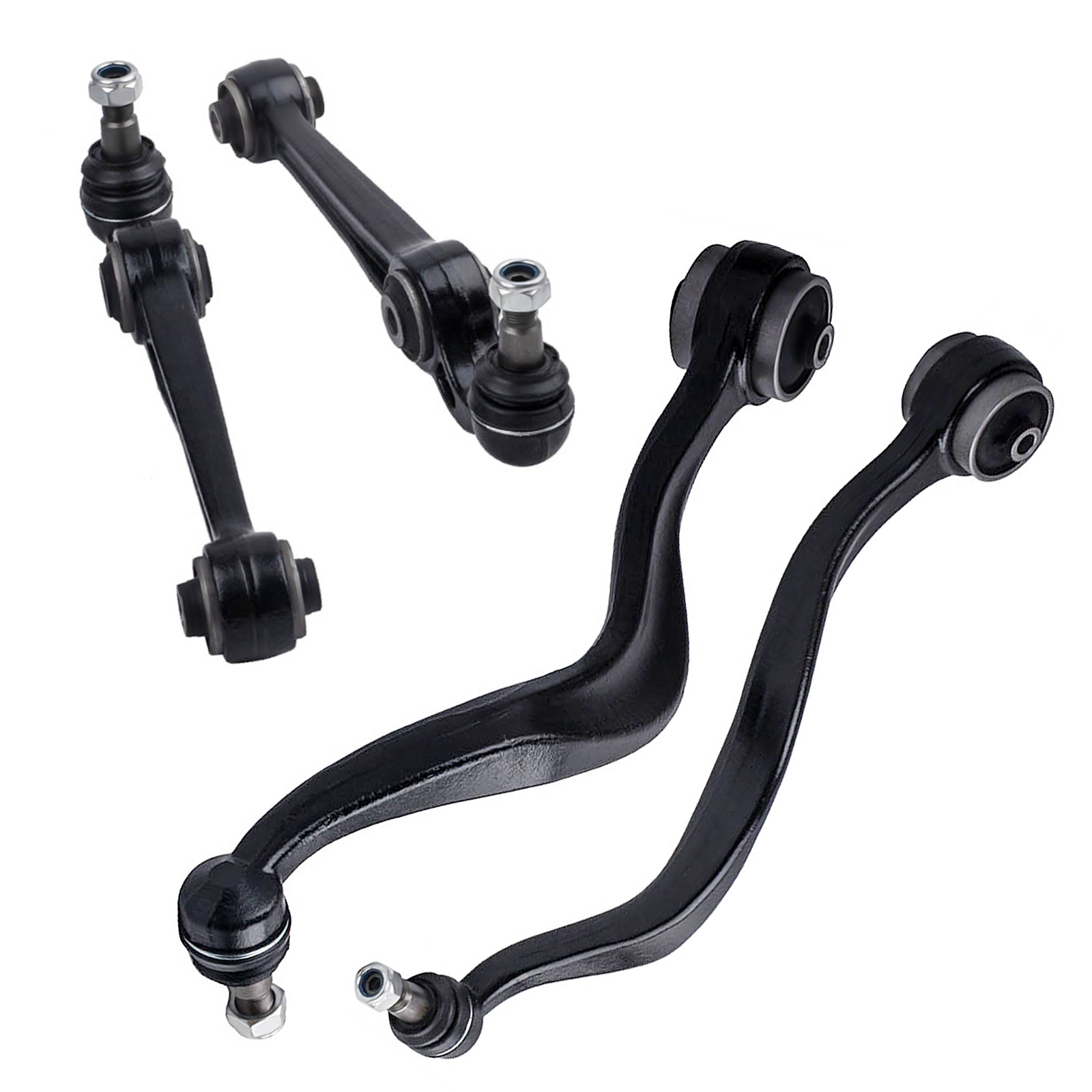 Front Complete Struts w/Coil Spring Control Arms for 2010-2012 Ford Fusion 2.5L