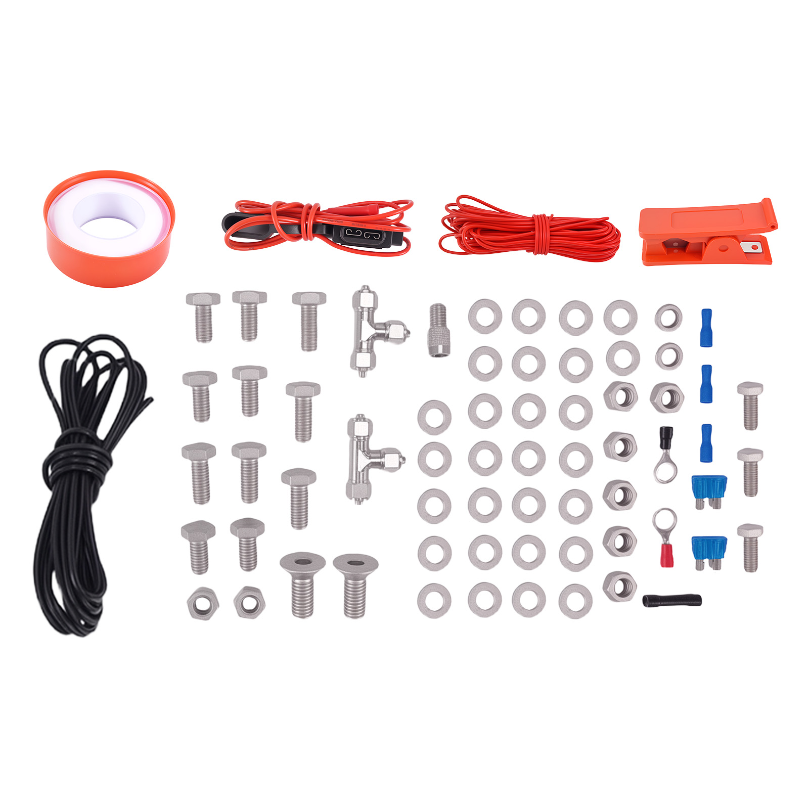 Luftfederung Hinten mit Zwei-Kreis-System Kit for Ford Transit TWIN RWD 2001-