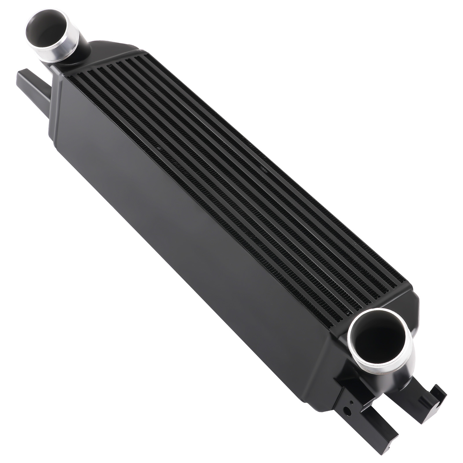 Aluminum Turbo  Intercooler for Ford Mustang 2.3L EcoBoost 2015+  Bar&Plate