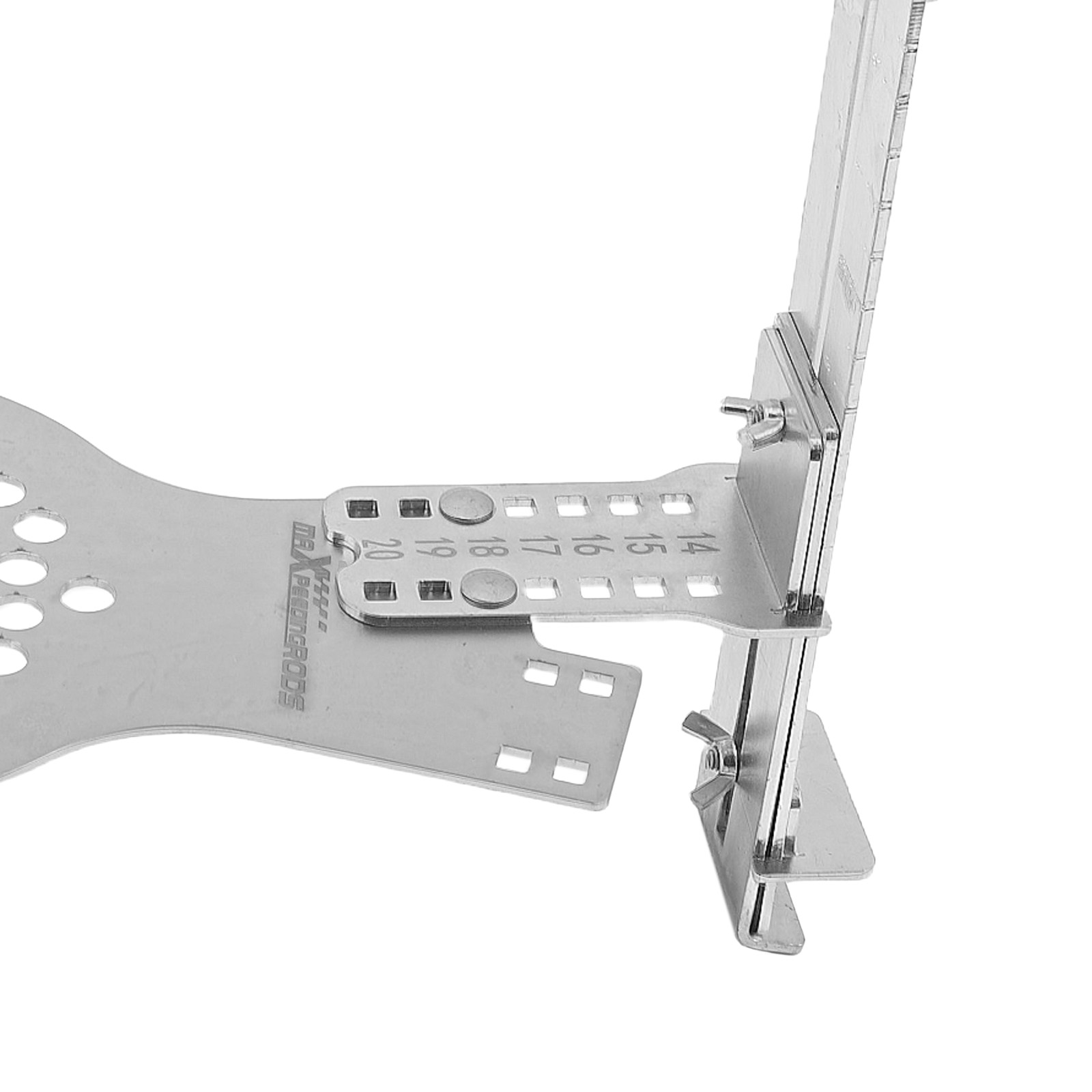 4-Lug Bolt Pattern Gauge for 4x98 4x100 4x108 4x110 4x114.3 4x130 Steel