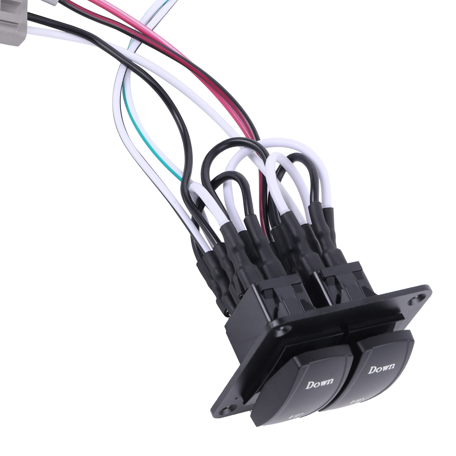Double Rocker Trim Tab Control Switch Set  12 & 24-Volt 10222-211D 10222211D new