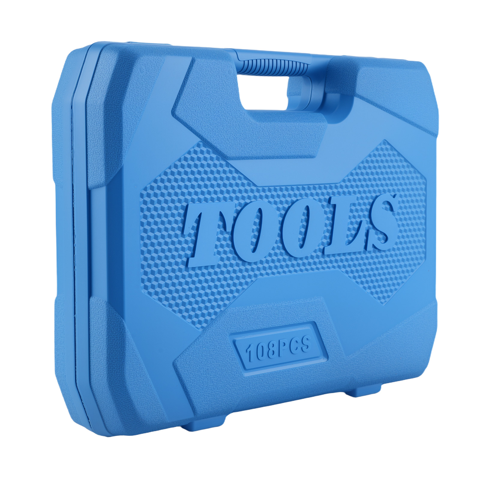 108PCS Repair Tool Set 1/2 1/4 Drive CR-V Ratchets Sockets 10-32mm Kit