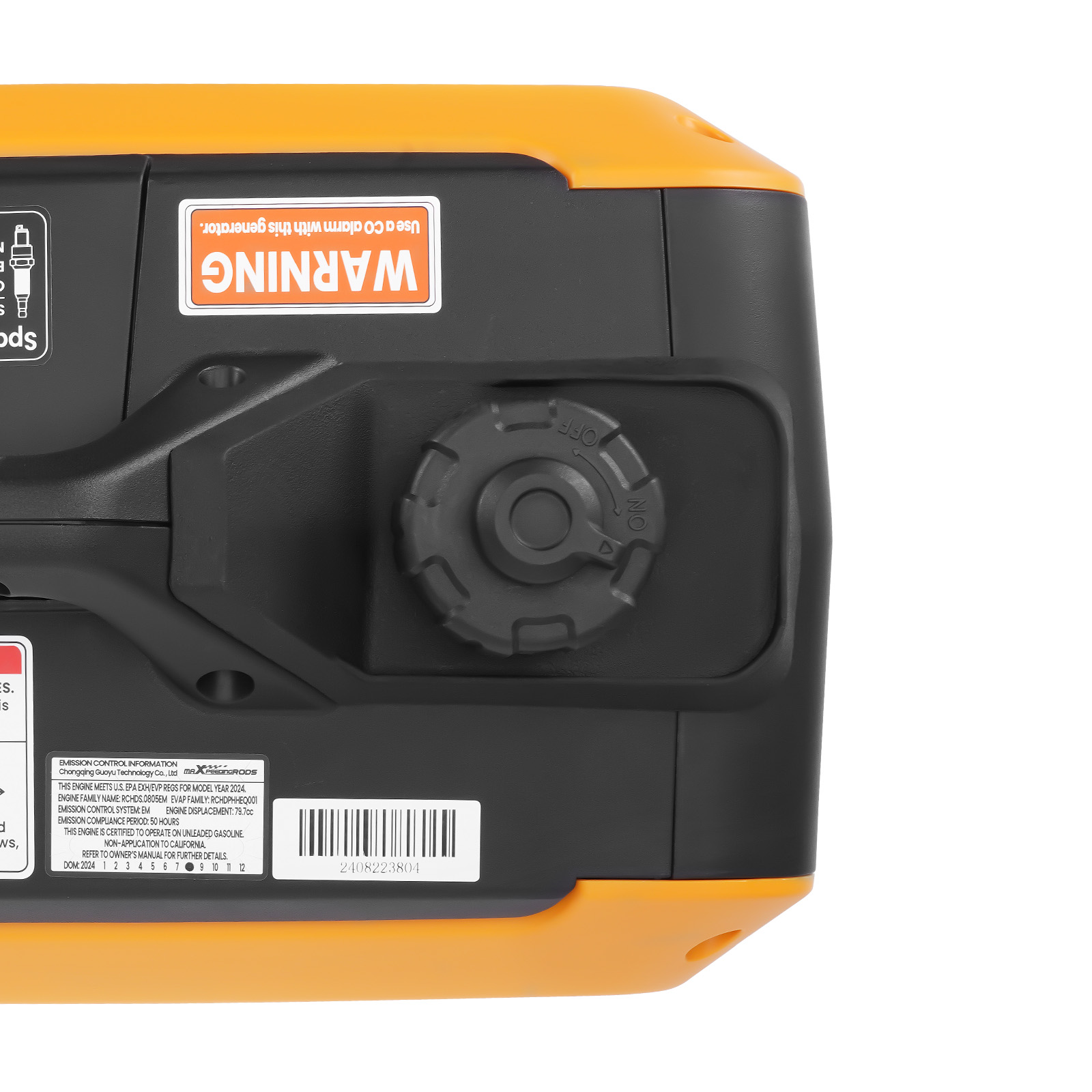 2350W Inverter Generator with 2 USB, Ideal for Charging Phones While Camping