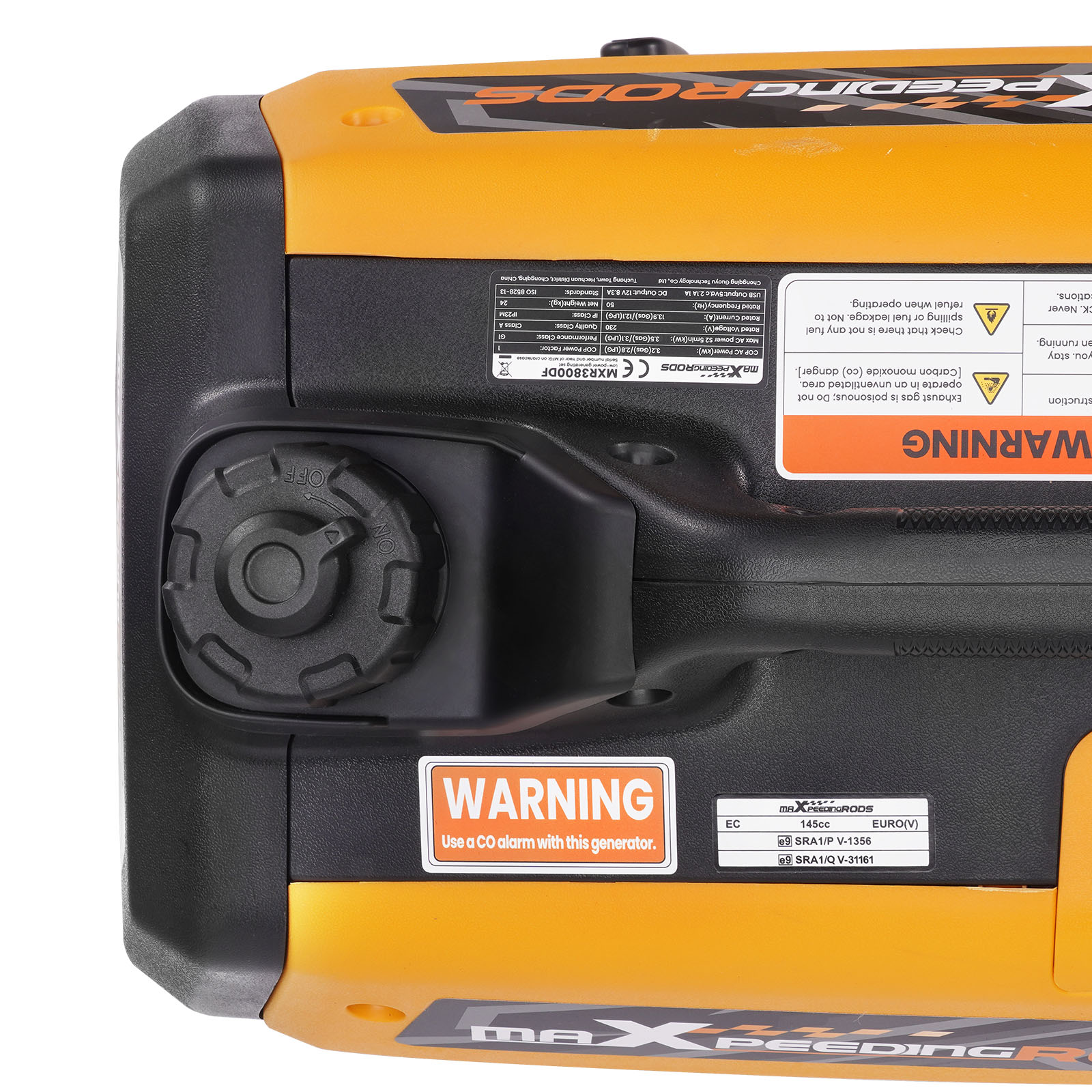 Inverter Stromerzeuger 3,5 kW Benzin LPG Dual Fuel for Camping im Freien