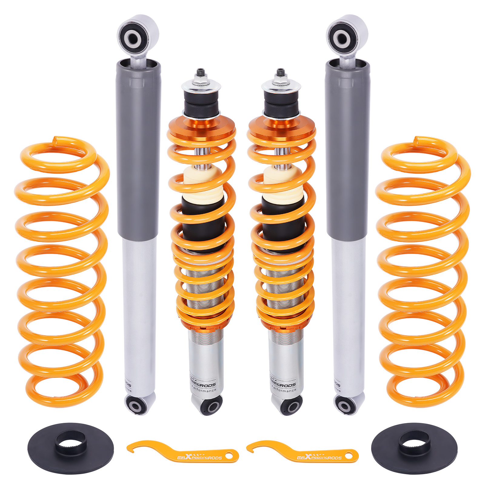 Air to Coil Spring Conversion Kit Shock Struts for Lincoln Navigator 4WD 98-2002