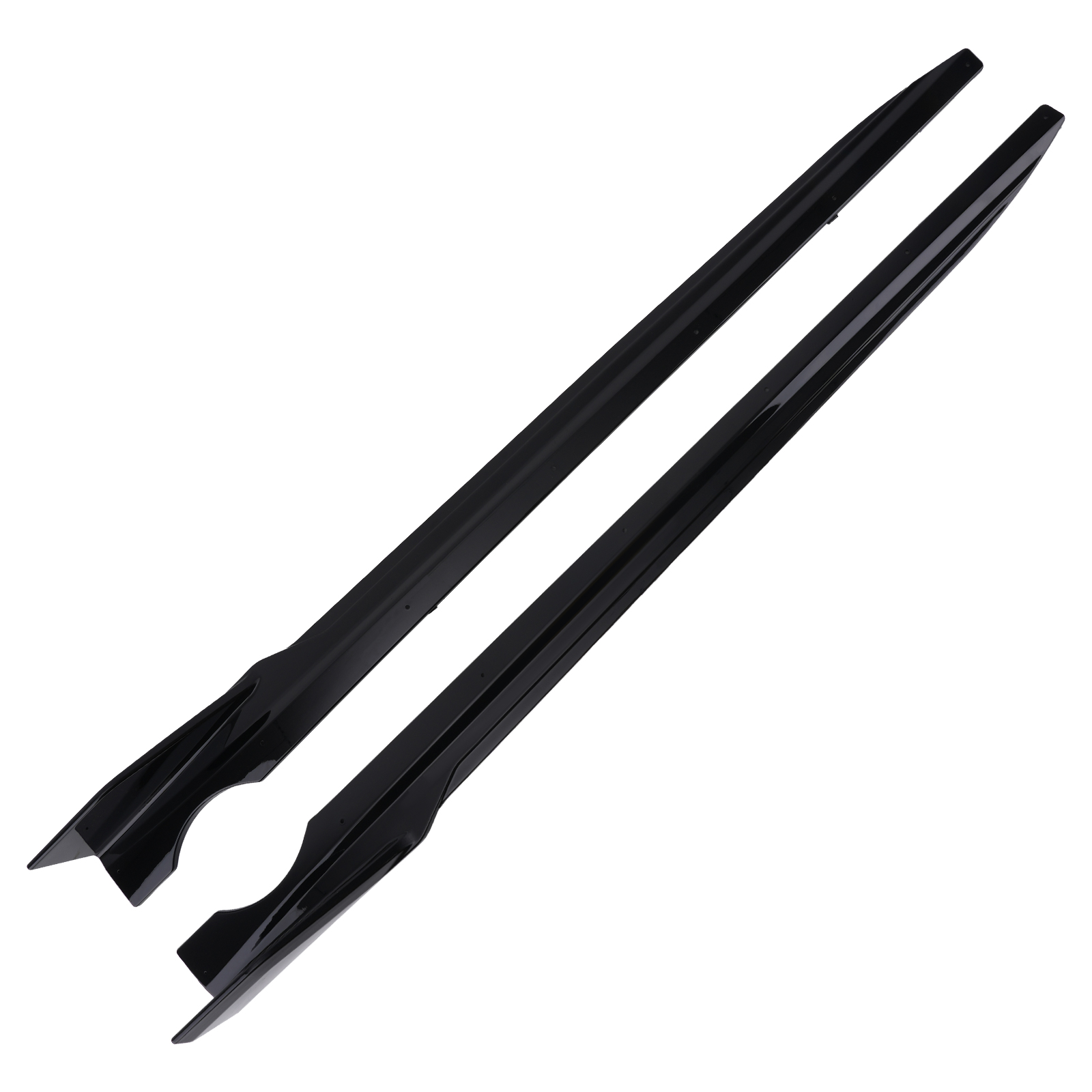 Side Skirt Kit Extension Panel for BMW X5 G05 M Sport 19-2025 Black ABS Plastic