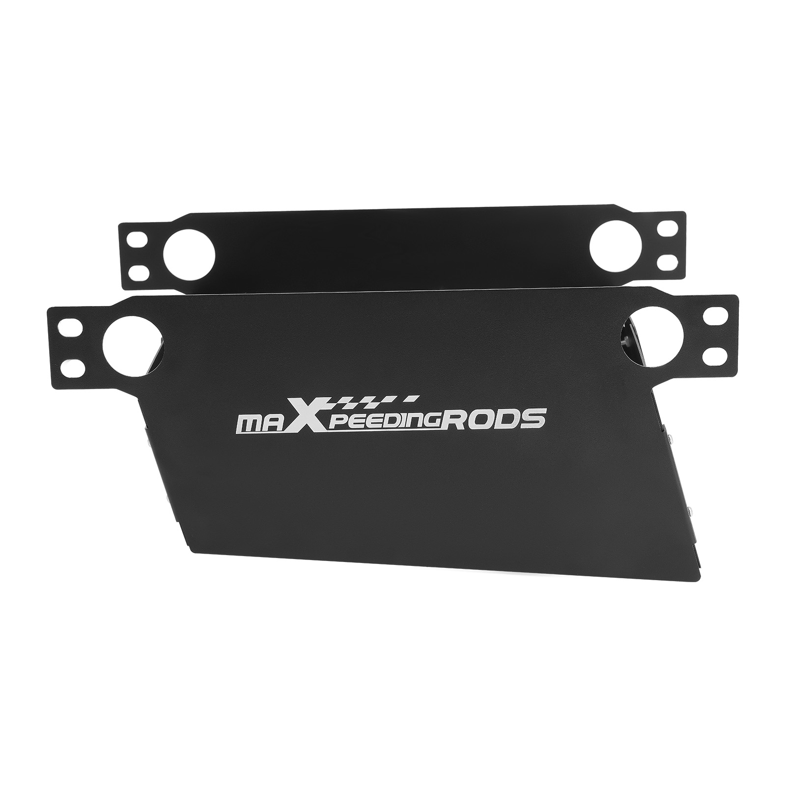 Universal Oil Cooler Kit 19 Row 10AN Transmission Engine Cooler Aluminum Black