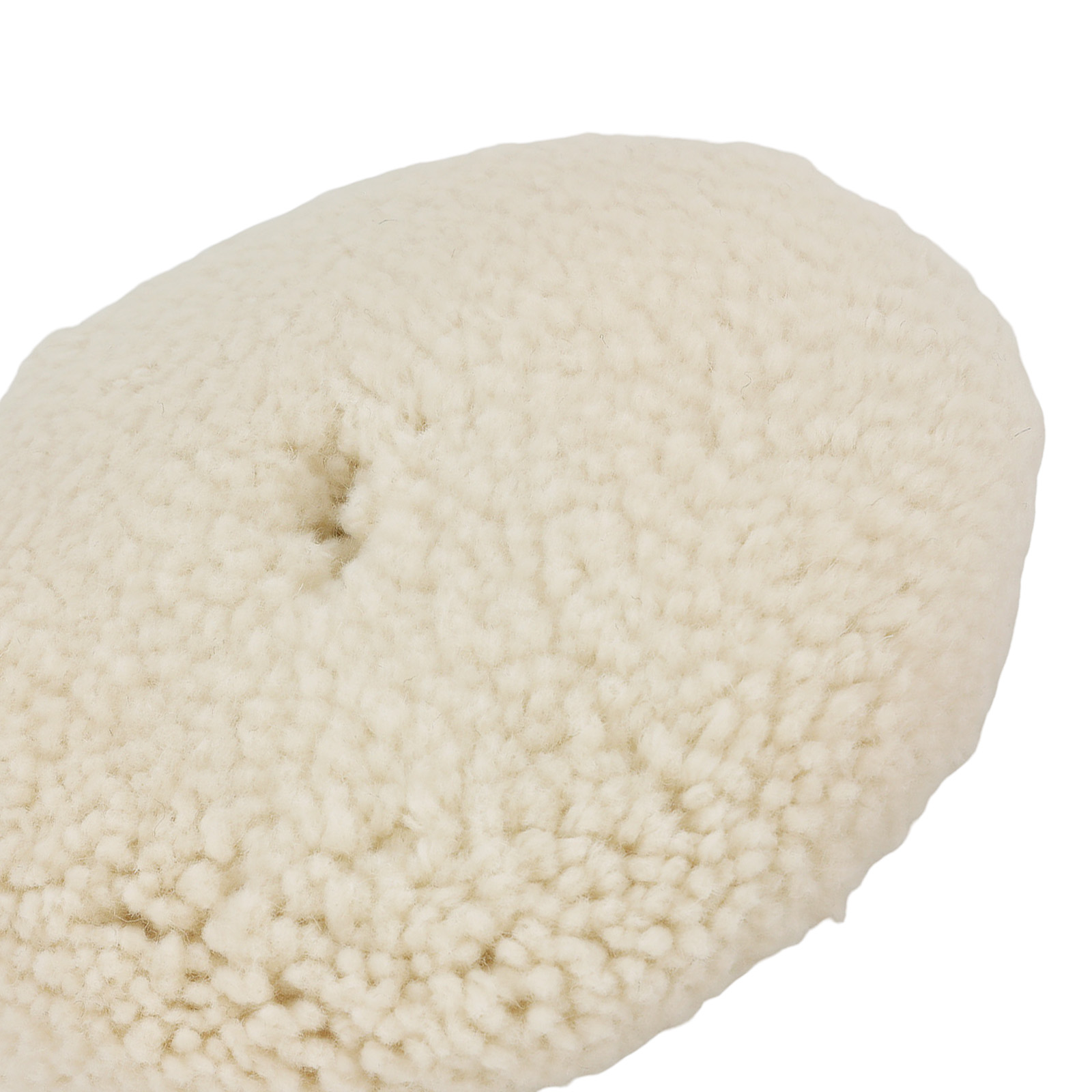 7 Inch Wool Hook Loop Compound Bonnet Pad for Polisher Buffer Application