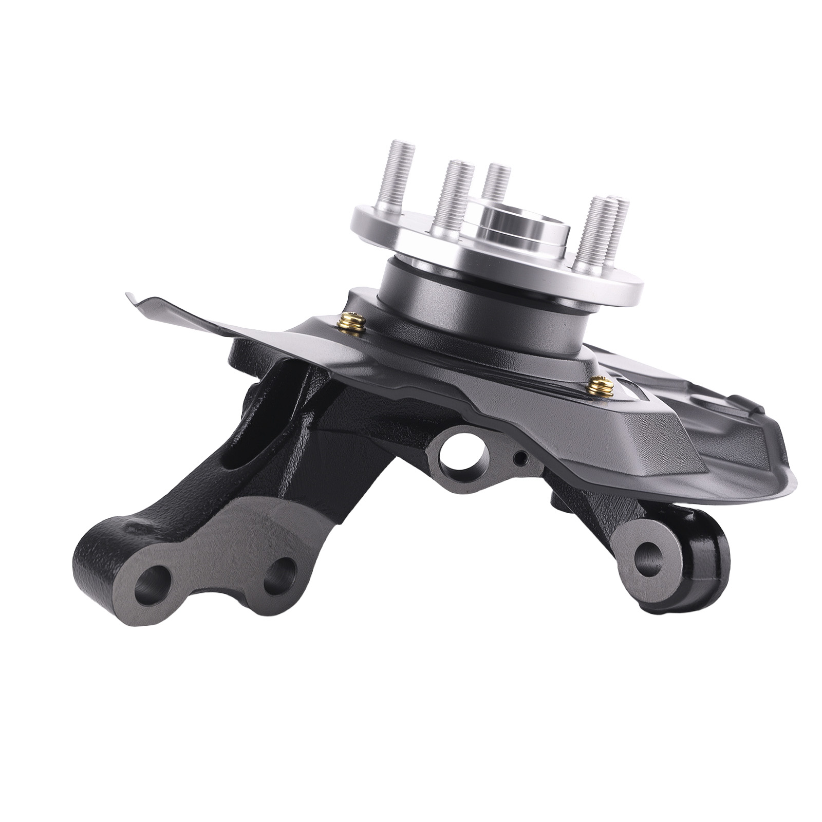 Pair Front Steering Knuckle+Wheel Hub Bearing for Toyota Corolla 2003-2008