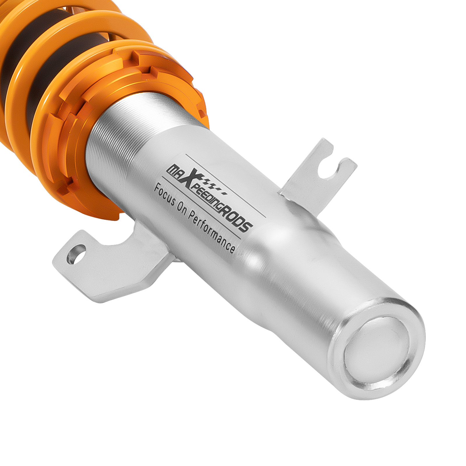 Federbein Gewindefahrwerk for Citroen C2 C3 2002-2010 Tieferlegung 0-25mm Rot