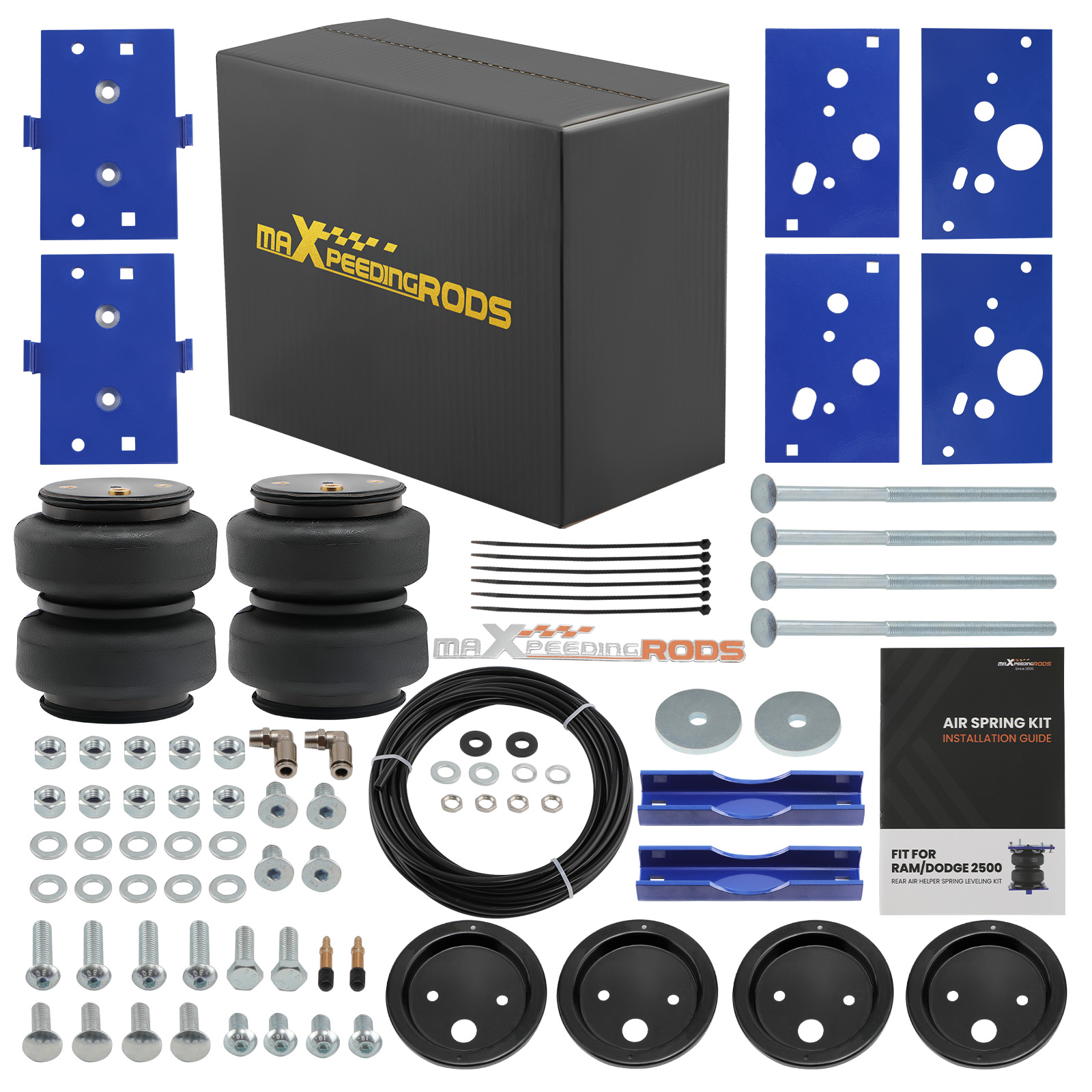 Air Spring Suspension Kit Rear For Dodge Ram 2500 2 4 Wheel Drive  2014 - 2022