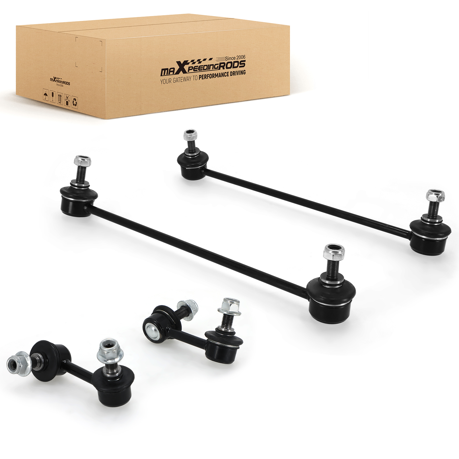 4x Front Rear Sway Stabilizer Bar Links For Honda Civic Acura ILX 2013 - 2019