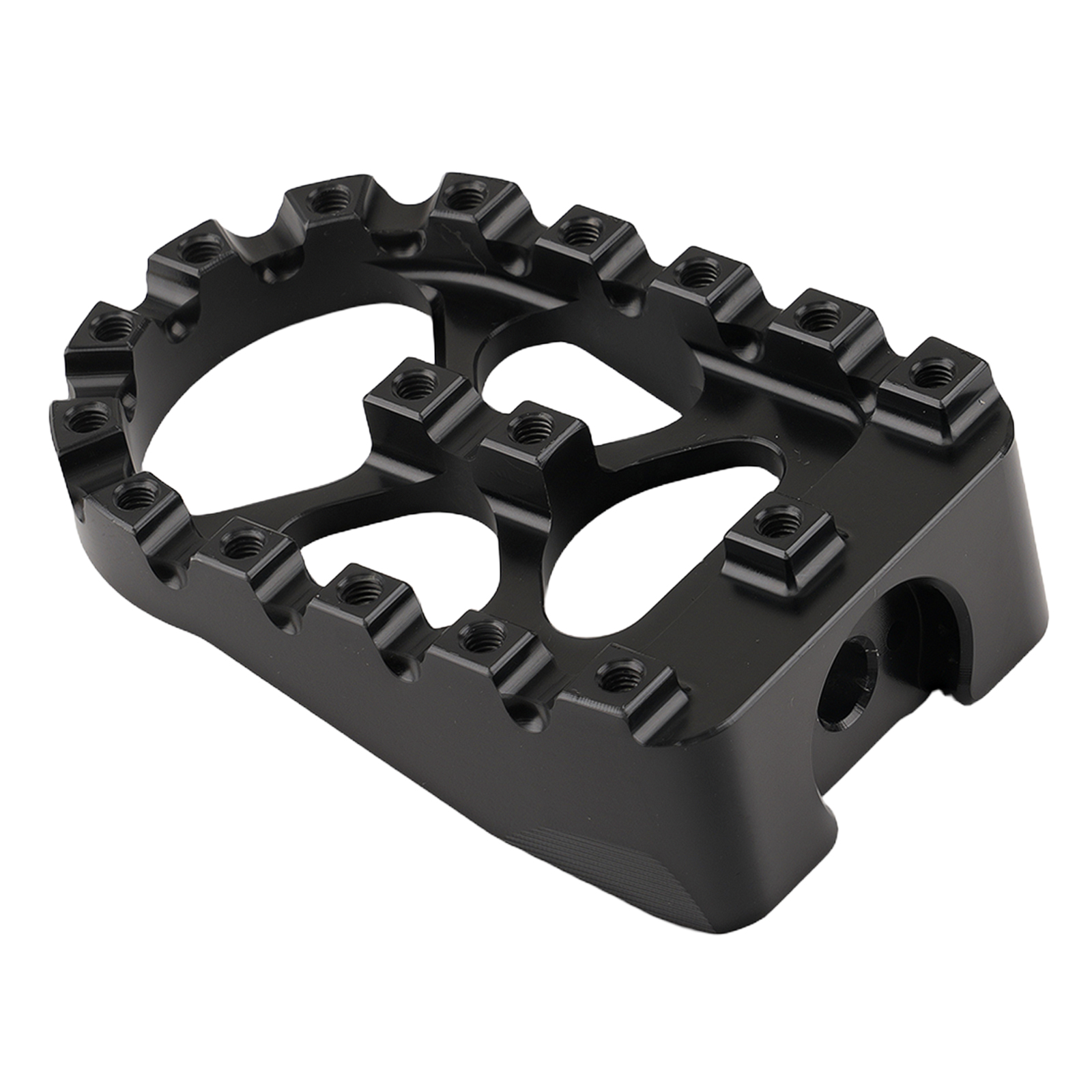 Wide MX Style Foot Pegs Rests Pedals For Harley Fatboy Road Glide  Softail