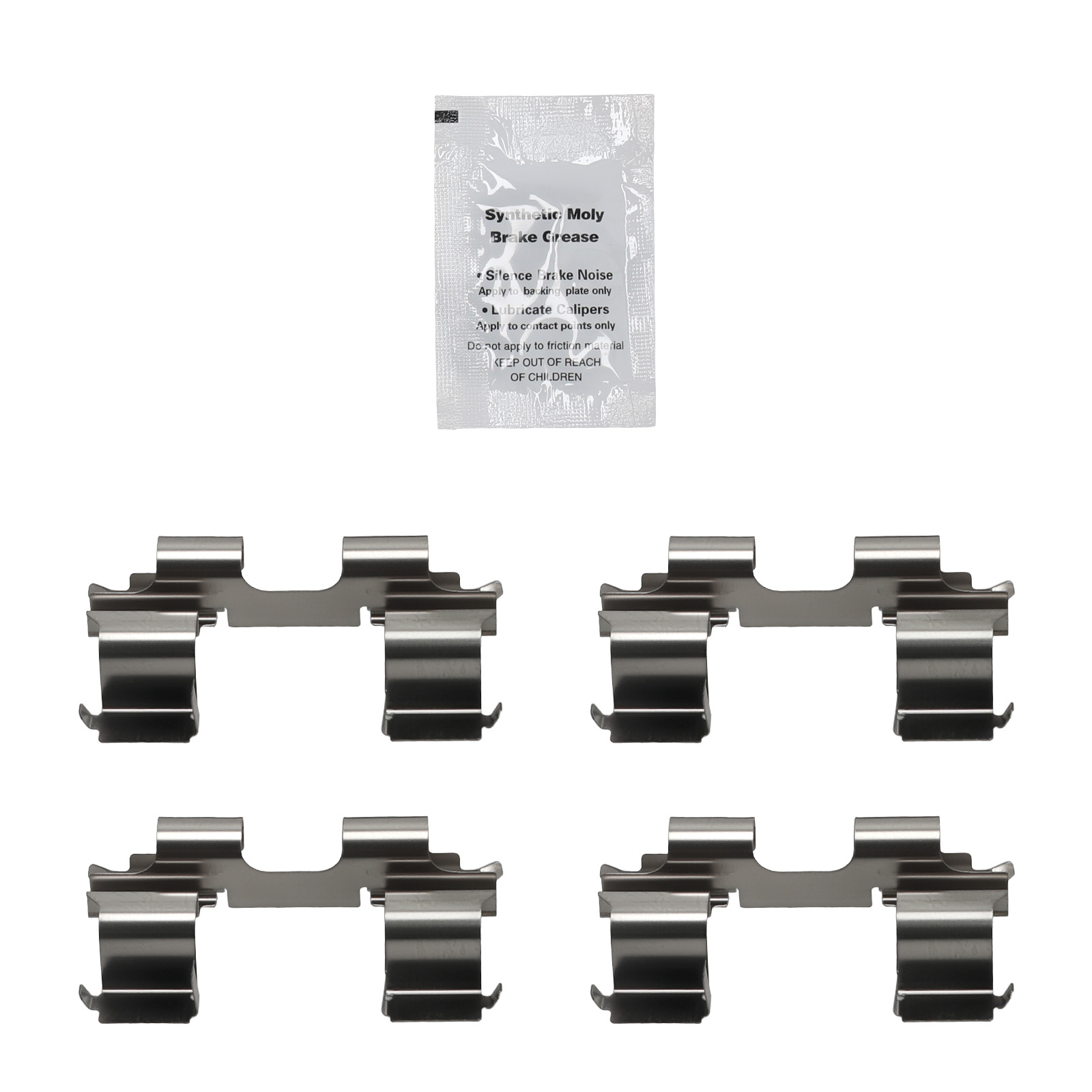 2 Pairs Front Ceramic Brake Pads Kit for Ford Taurus 2010-2019/Flex 2009-2019