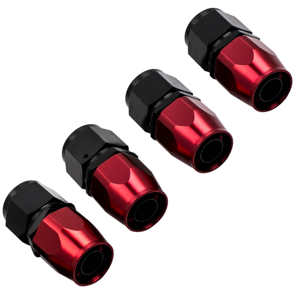 16 FT / 5M Ölkraftstoff Linie Schlauchanschluss Ölleitungssatz  AN10 Fittings
