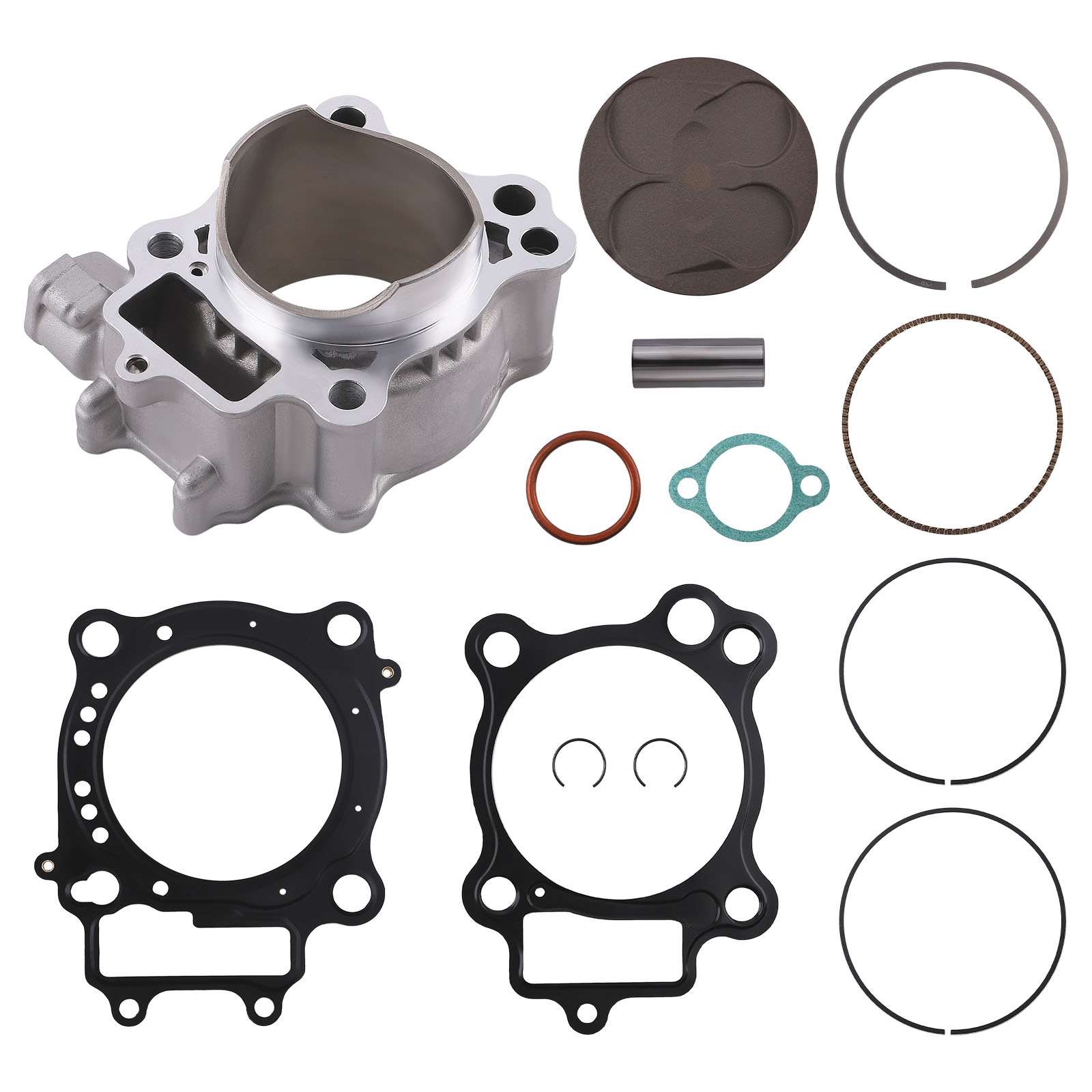78mm Stock Bore Cylinder Piston Top End Rebuild Kit For Honda CRF250R 2004-2009