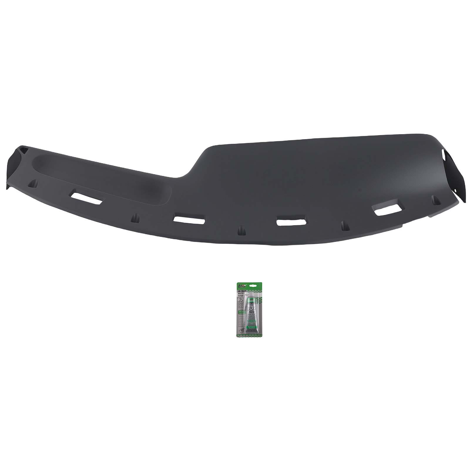 Plastic Dashboard Cover fit for Dodge Ram 1500/2500/3500 1994-1997 Black Front