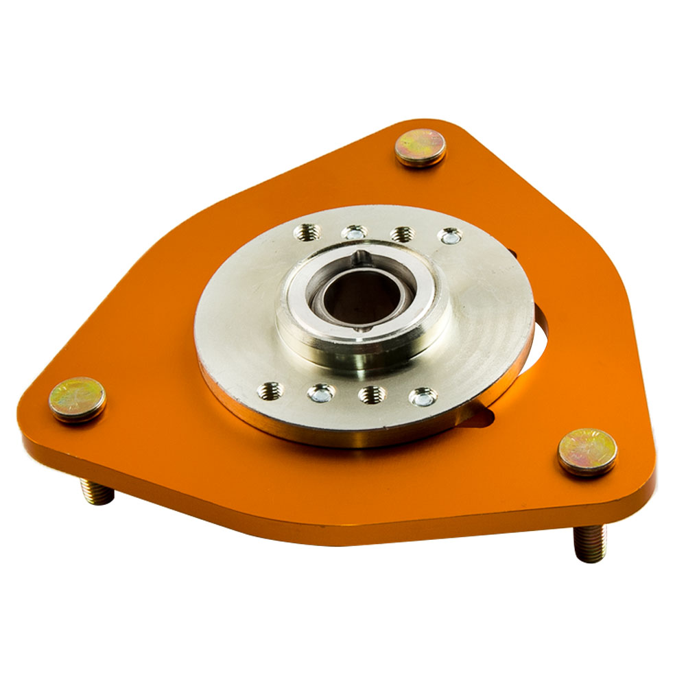 2 Pcs Front Mount Adjustable Camber Plate for Subaru Impreza WRX STI 04 GDA GDB