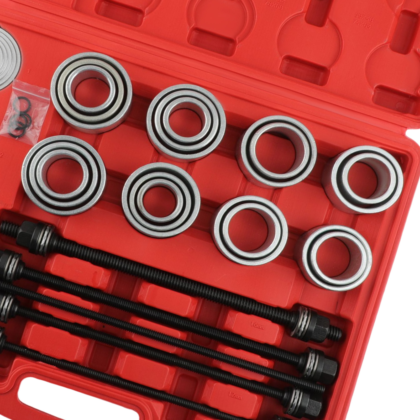Kit de presse et de traction Outil d'installation de dissolvant de manchon 28pcs