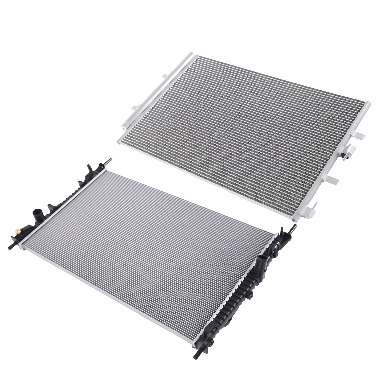 Radiator + AC Condenser for Ford Transit-150 Transit-250 Transit-350 2015-2019