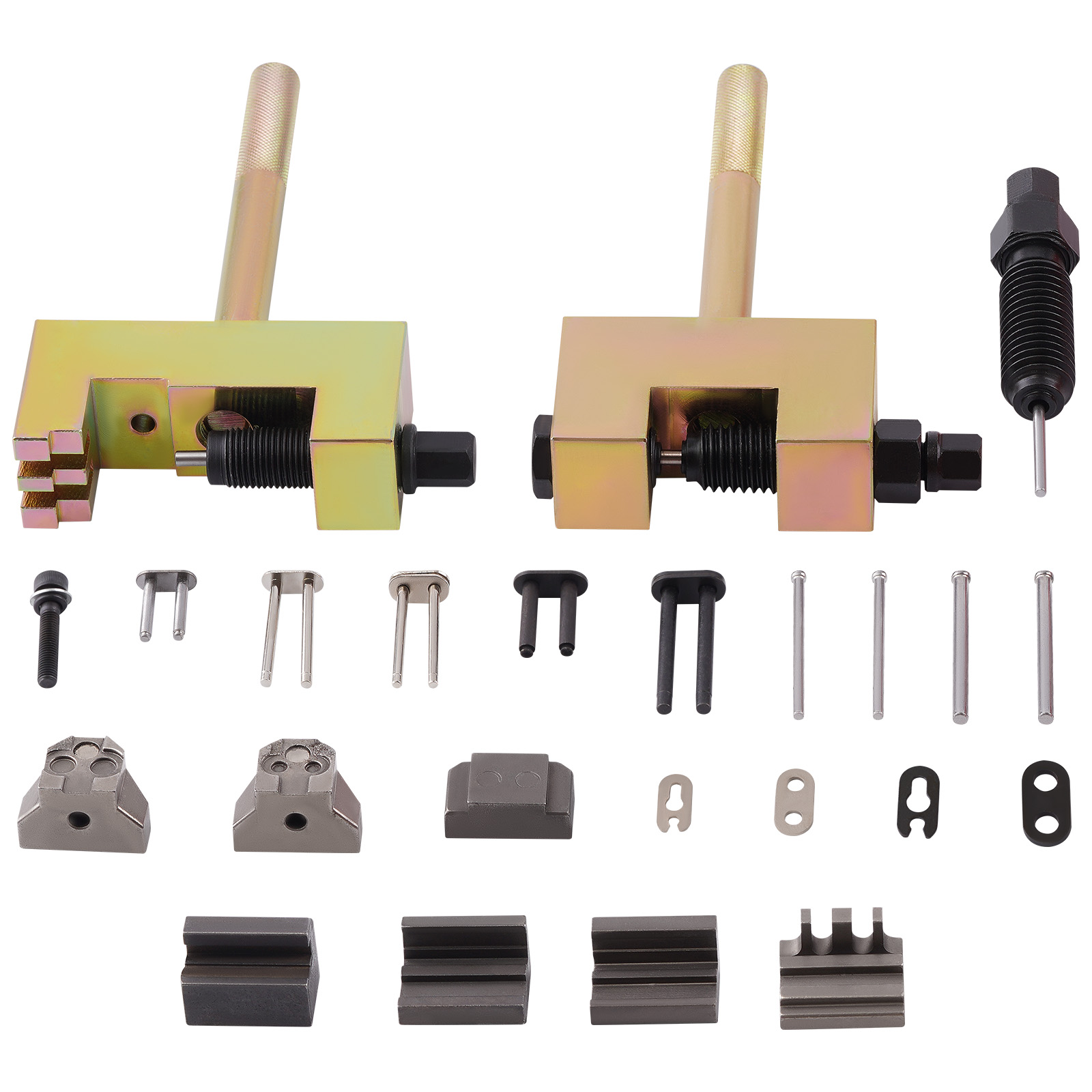 Engine Camshaft Timing Chain Riveting Tool Kit fit Benz M271 M272/M273 Roller