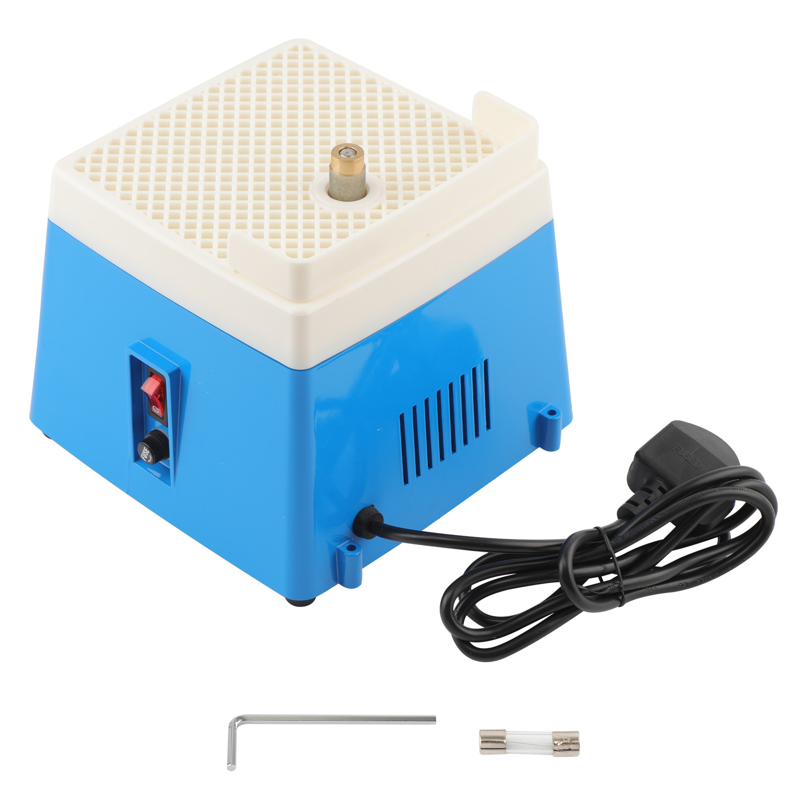 220V Auto Water Stained Glass Grinder DIY Desktop Glass Grinding Machines New