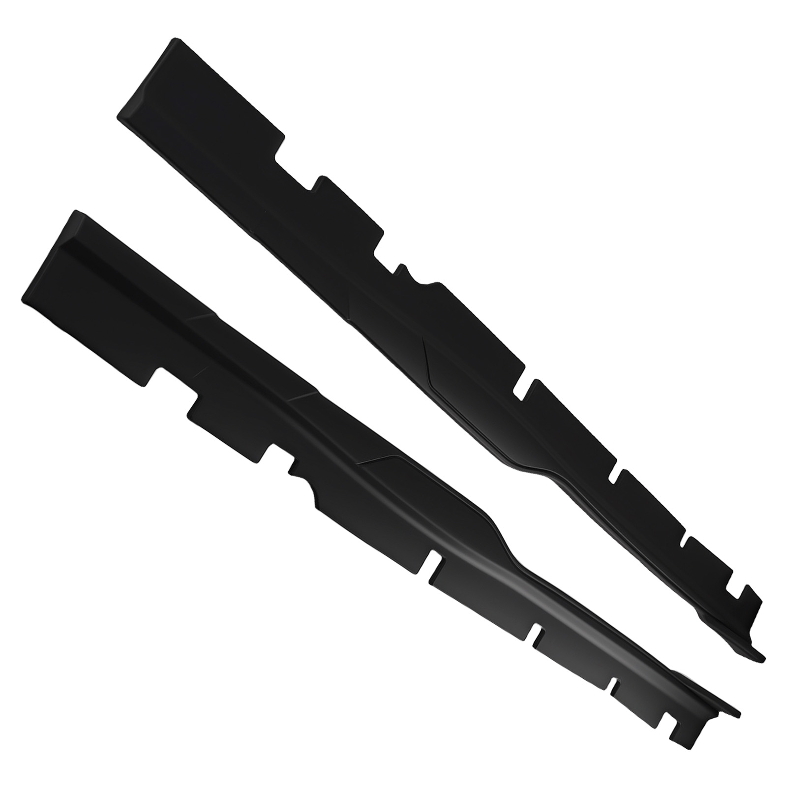 Side Skirt Panel Kit for Dodge Charger 2015-2023 ABS Body Extension Matte Black