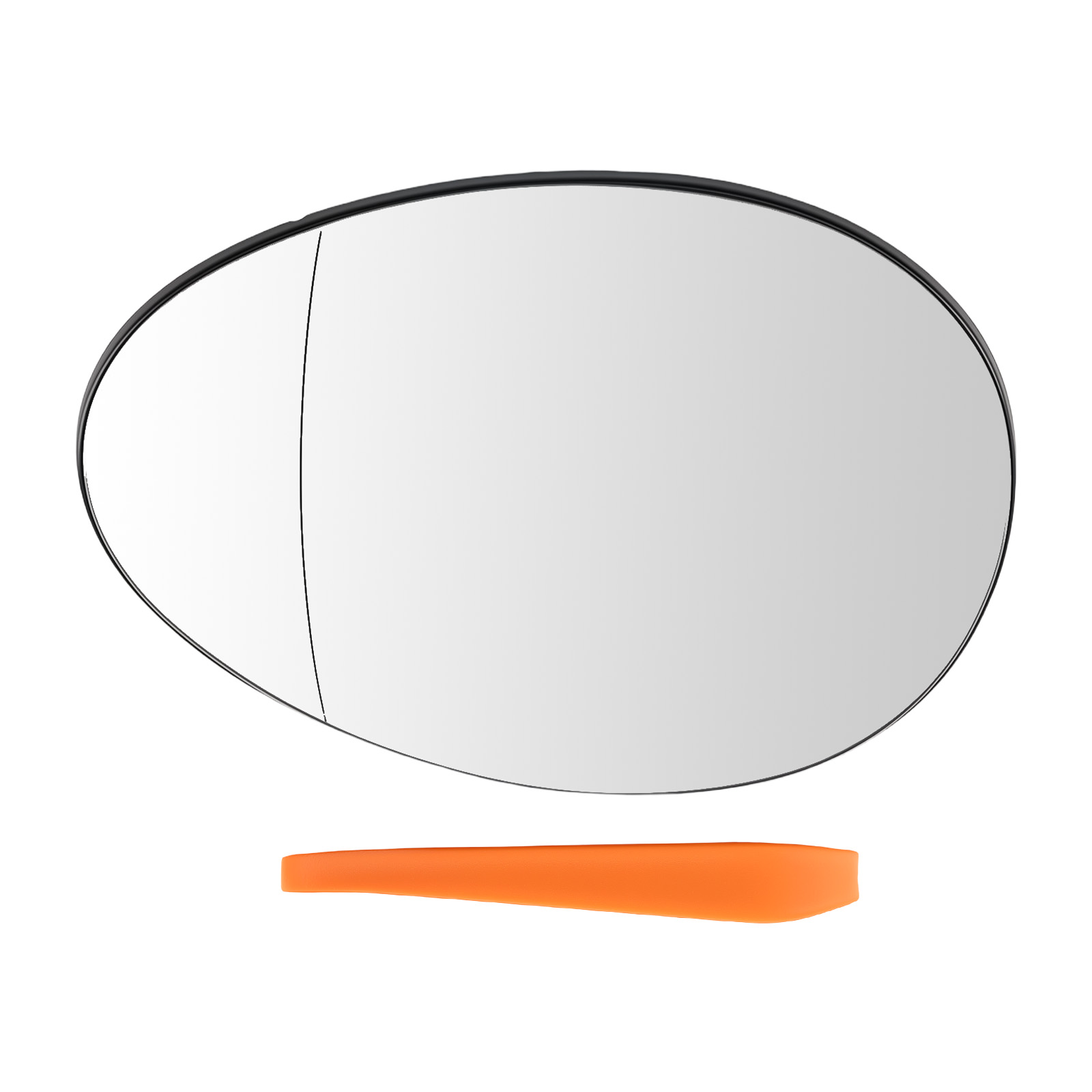 Rechts Außenspiegelglas Beheizt for Mini Cooper S R56 R57 2006-2015 51169803190