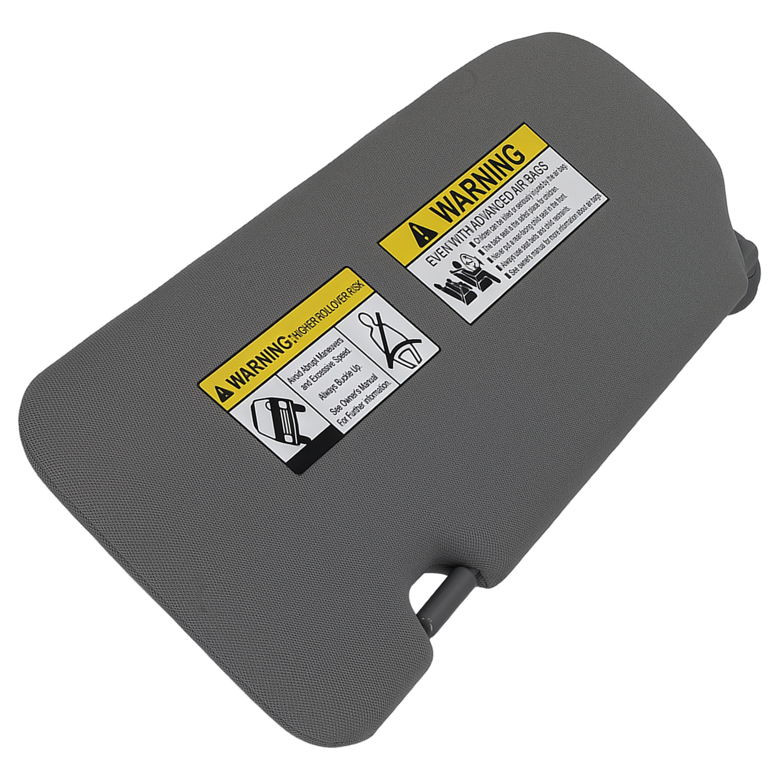 Pair Left Right Sun Visor for Honda CR-V 2017-2022 Gray Plastic 83280TLAA12ZB