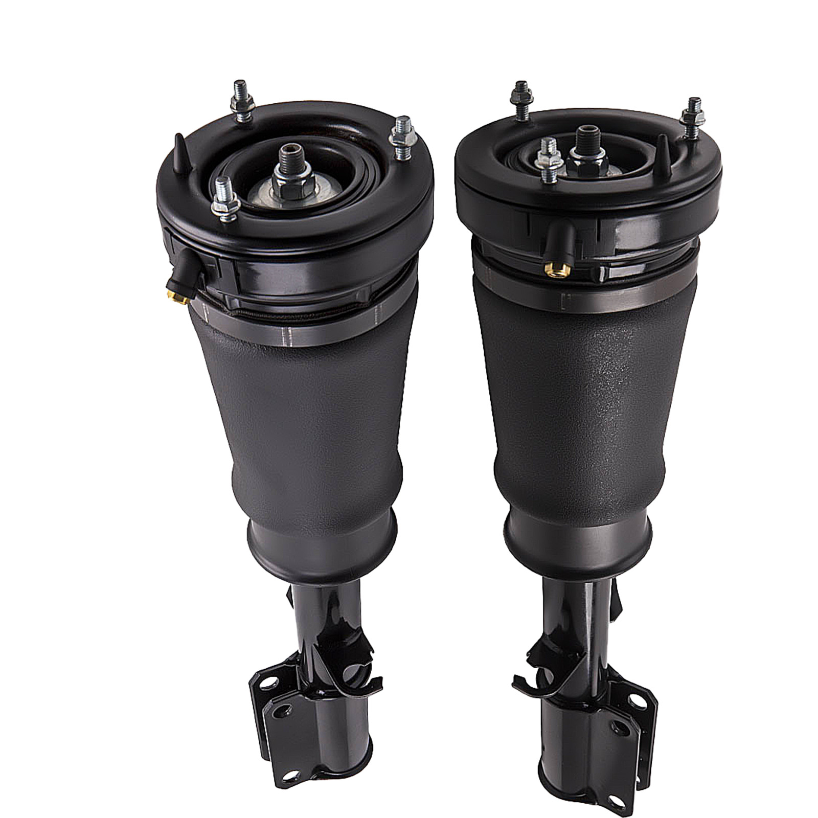 2X Luftfeder Hinten + 2X Stoßdämpfer Federbeine Vorne for BMW X5 E53 3.0L 4.8L