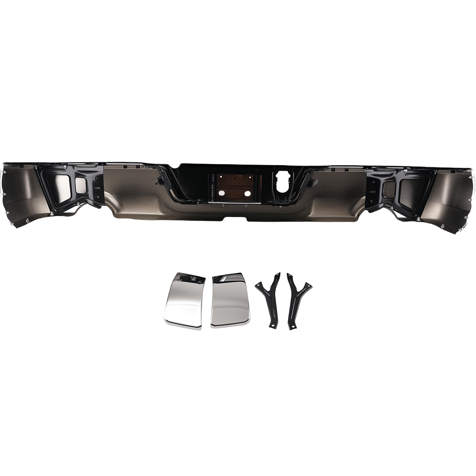 Rear Bumper Assembly Chrome for Ram 1500 2019-2023 55078095AD