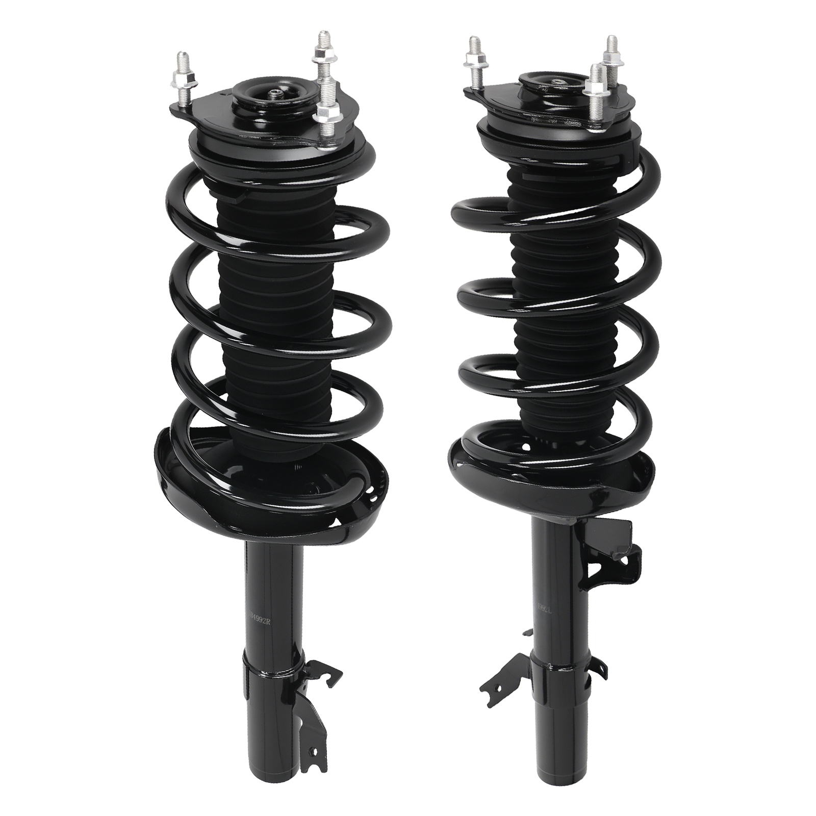 Pair Front LH RH Shock Struts W/ Coil Spring Assembly For 2014-2020 Acura MDX