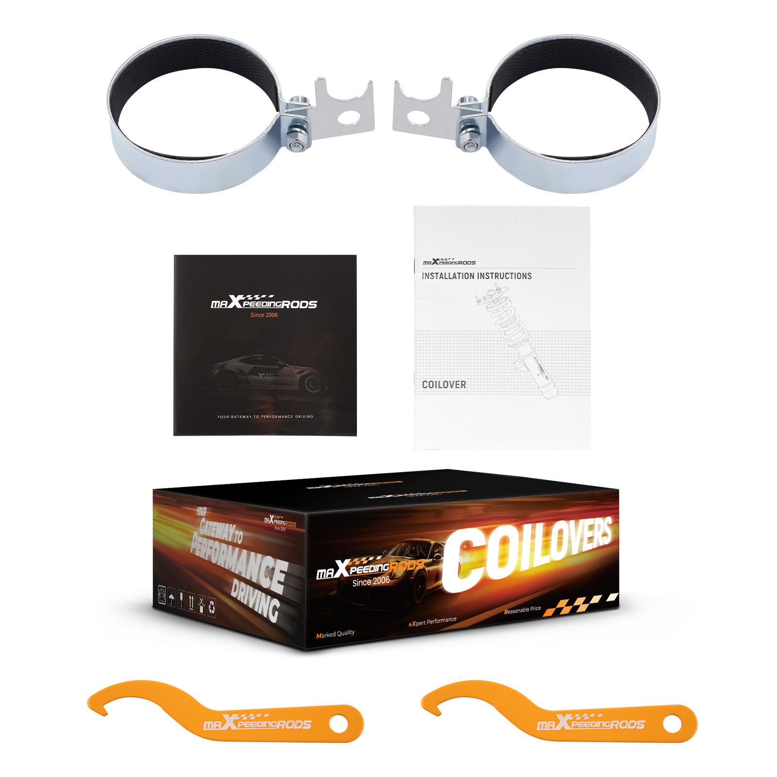 thumbnail image 2 of MaXpeedingrods Coilovers Lowering Kit For Acura TSX 2009-14 & Honda Accord 2008-12 2 of 6