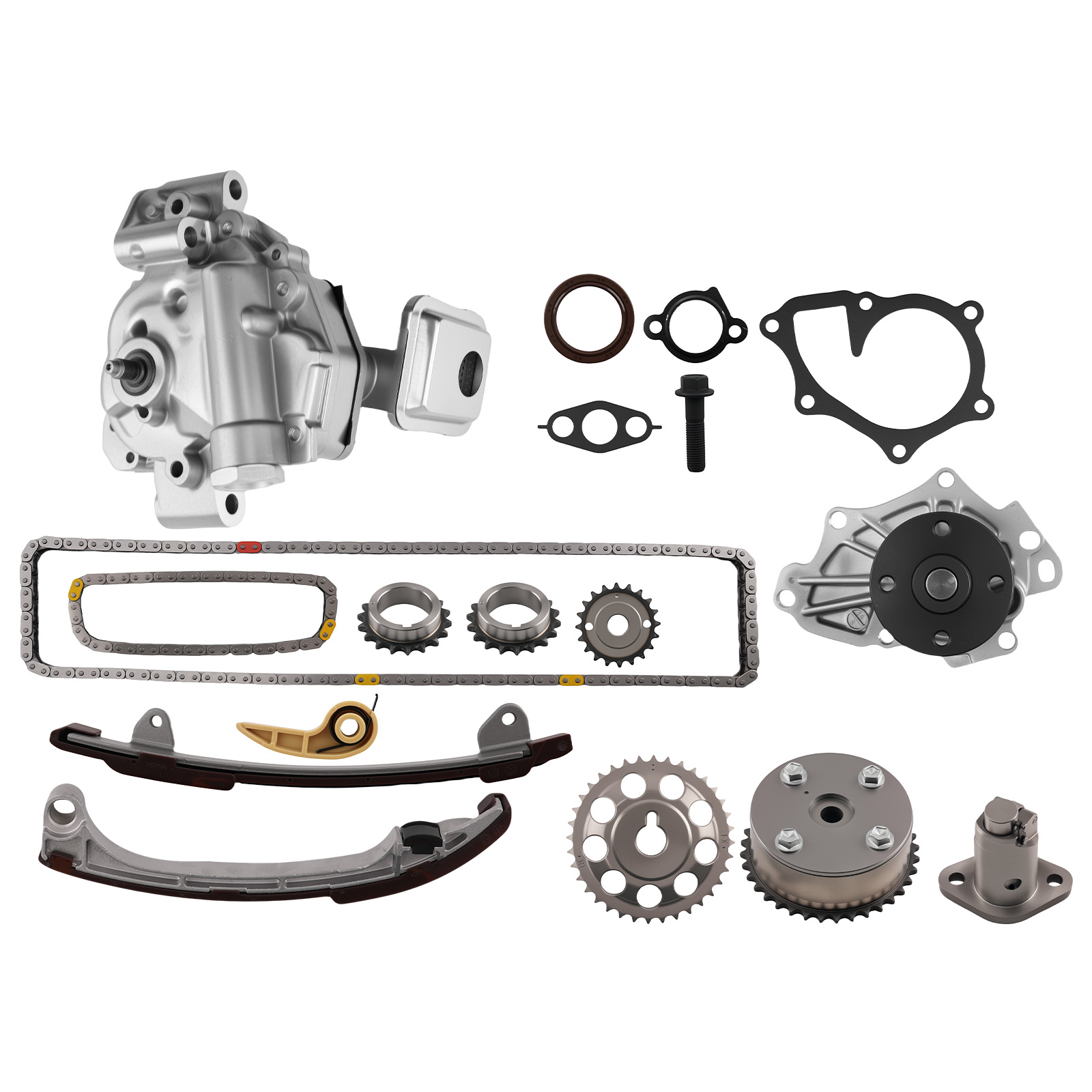 Engine Timing Chain Set w/ Water Pump for Toyota Camry/Solara 2.4L 2002-2009