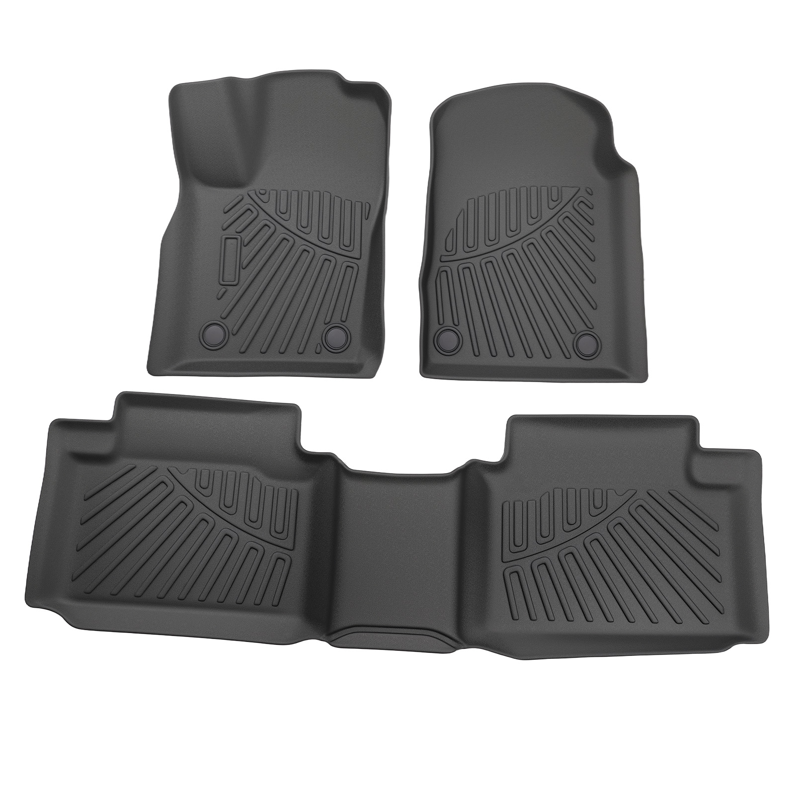 Carpet Floor Mats for Dodge Durango Grand Cherokee WK 2016-2024 Floor Liners TPE