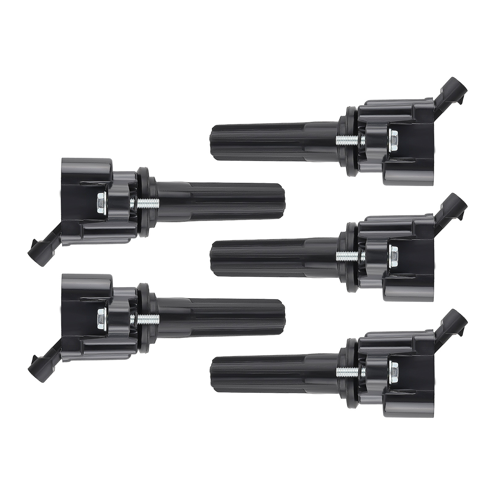 5PCS Ignition Coils + 5PCS Spark Plugs for Hummer H3 H3T 2007-2010 3.7L L5 UF497