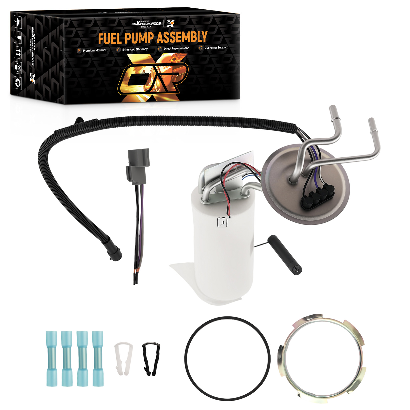 Fuel Pump w/Sending Unit Assembly for Ford F-150 F-250 F-350 1992-1997 SP2005H