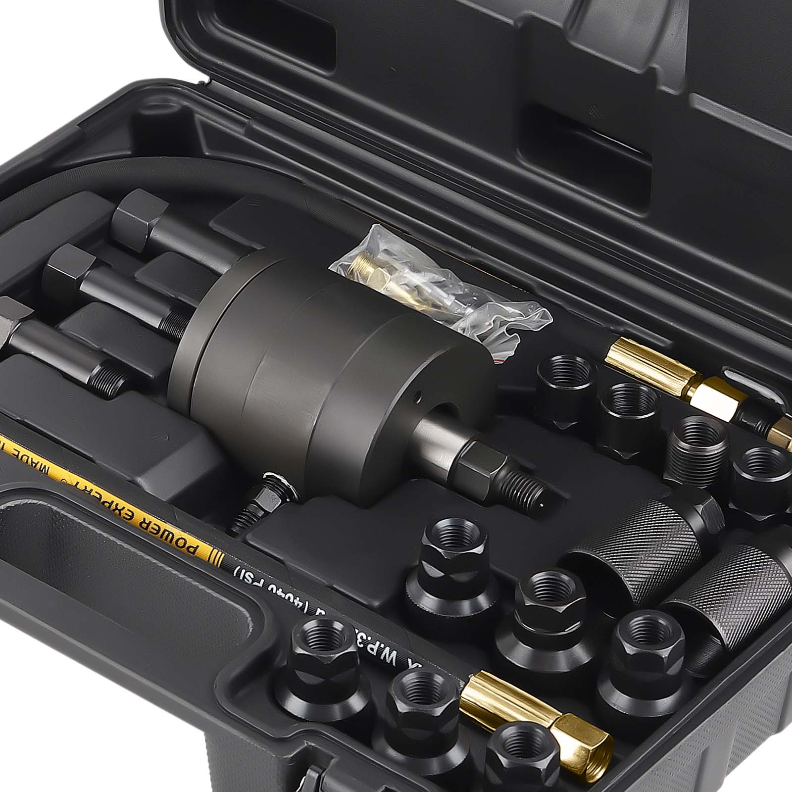 Diesel Injector Puller Pneumatic Injector Extractor Puller Adapters Set 5-8 bar