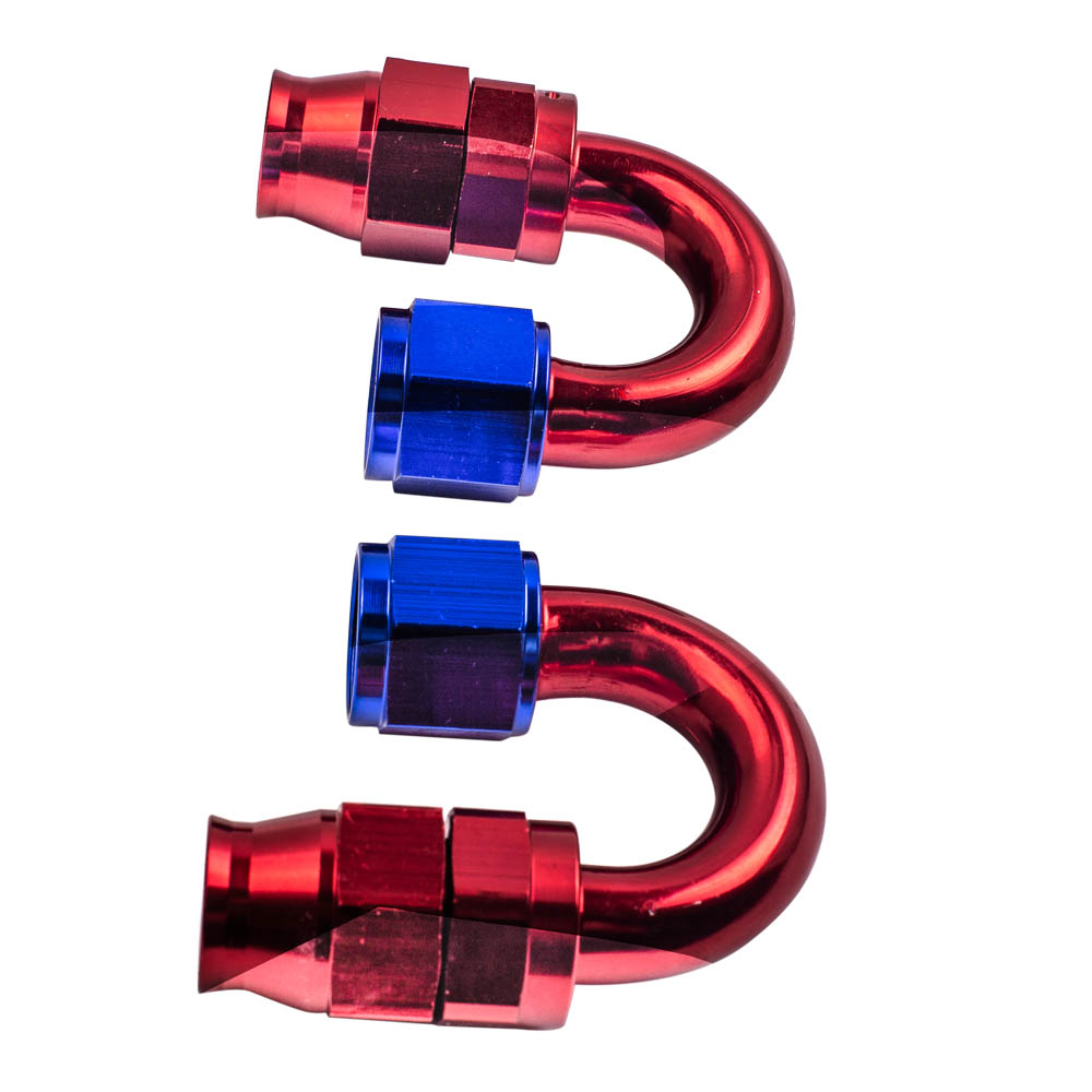 AN10 Kit Adaptador Montaje de extremo Manguera de combustible línea de aceite 6
