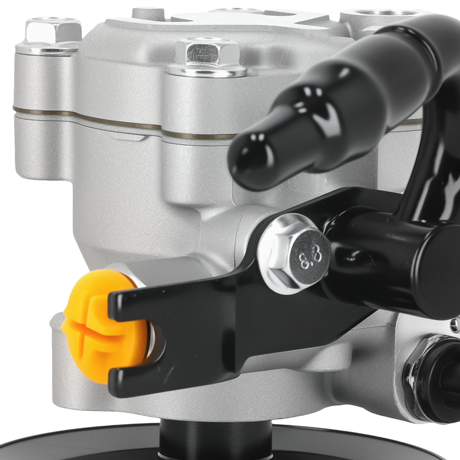 Power Steering Pump W/Pulley For Hyundai Accent/Kia Rio Dodge Attitude 06-11