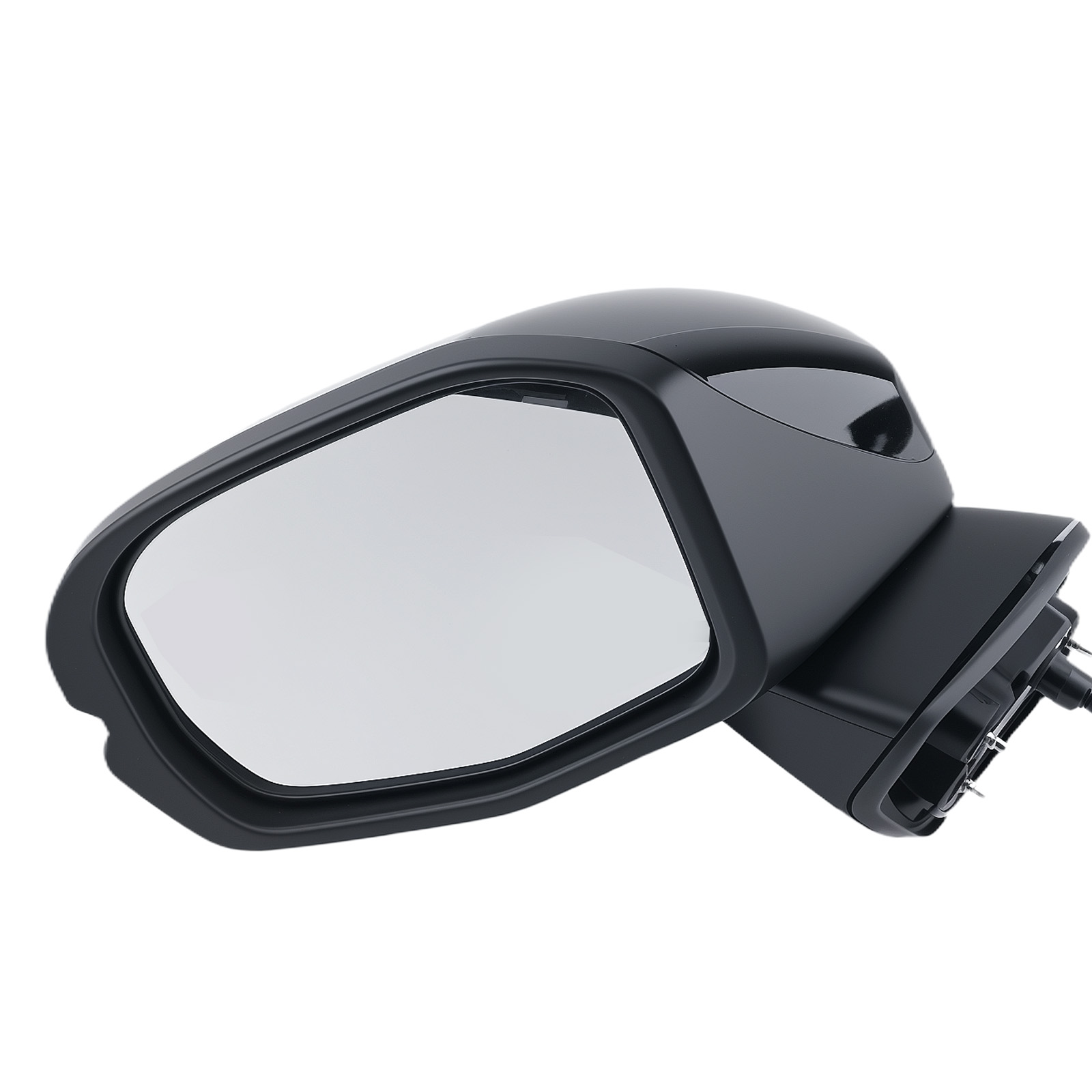 Left Side Mirror Power for Honda CR-V Hybrid Touring 2023-2024 Glossy Black