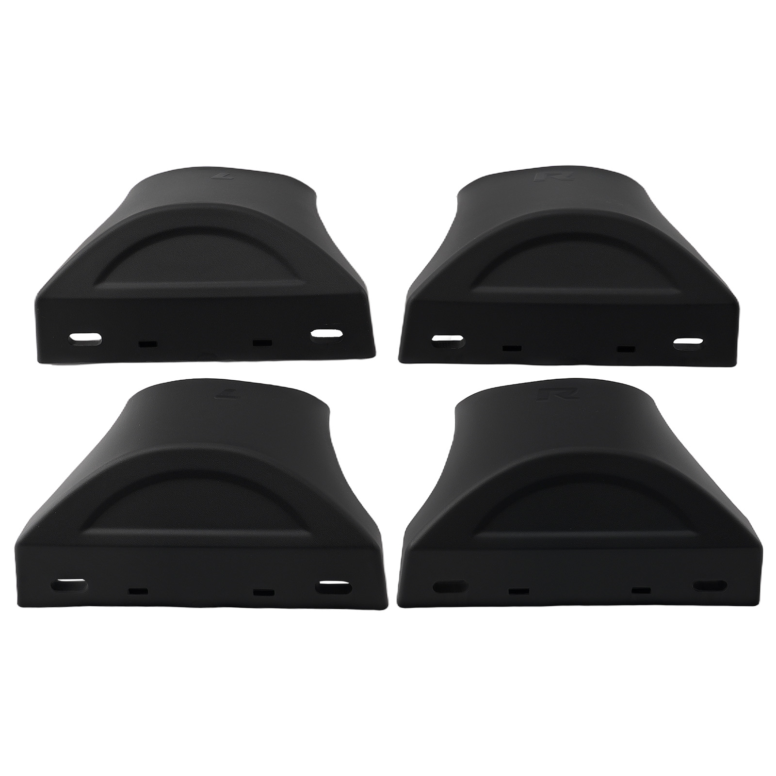 Roof Rack Cross Bars 165lbs for Honda Pilot 2016-2022 Black Carrier Bars