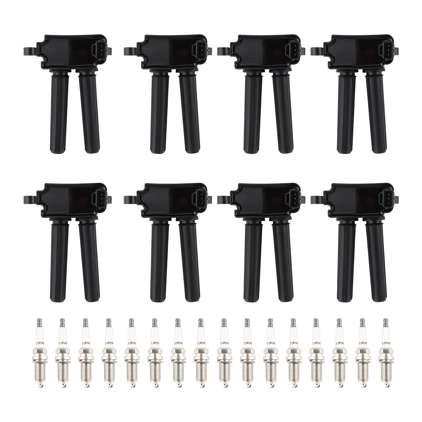 8x Ignition Coil & 16x Iridium Spark Plug For Chrysler 300 Dodge Charger UF504