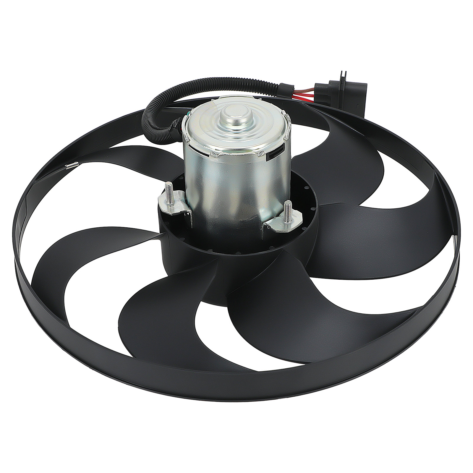 240W Radiator Fan for VW Jetta 1999-2005 6X0959455A 6H0959455B 3 Pin Direct