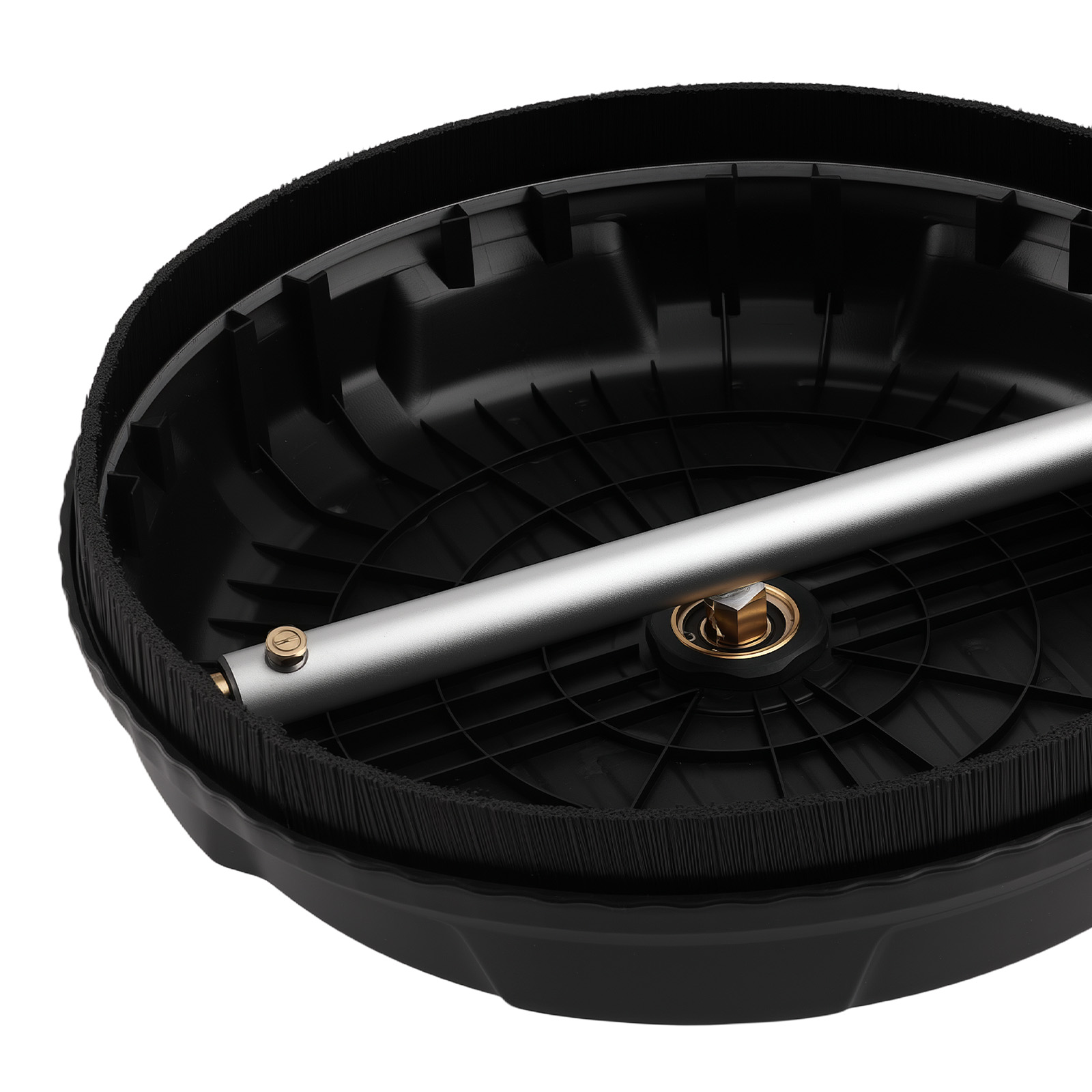 VEVOR Limpiador Superficie Hidrolavadora 15″ – 4 Ruedas – 4000 PSI Máx – Incluye 2 Lanzas Extendidas