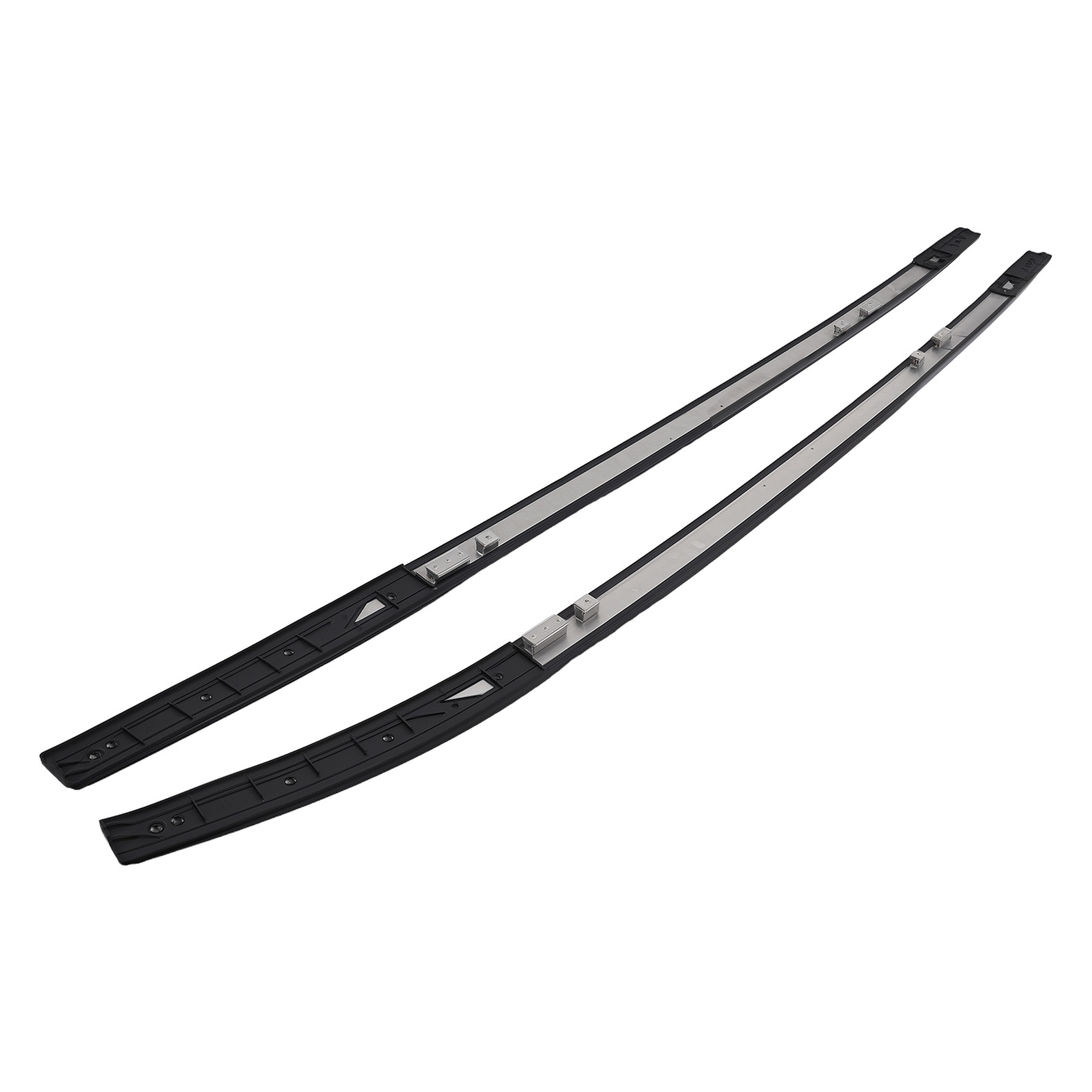 Aluminum Roof Cargo Carrier for Toyota RAV4 2019 2020 Black 75KG Capacity